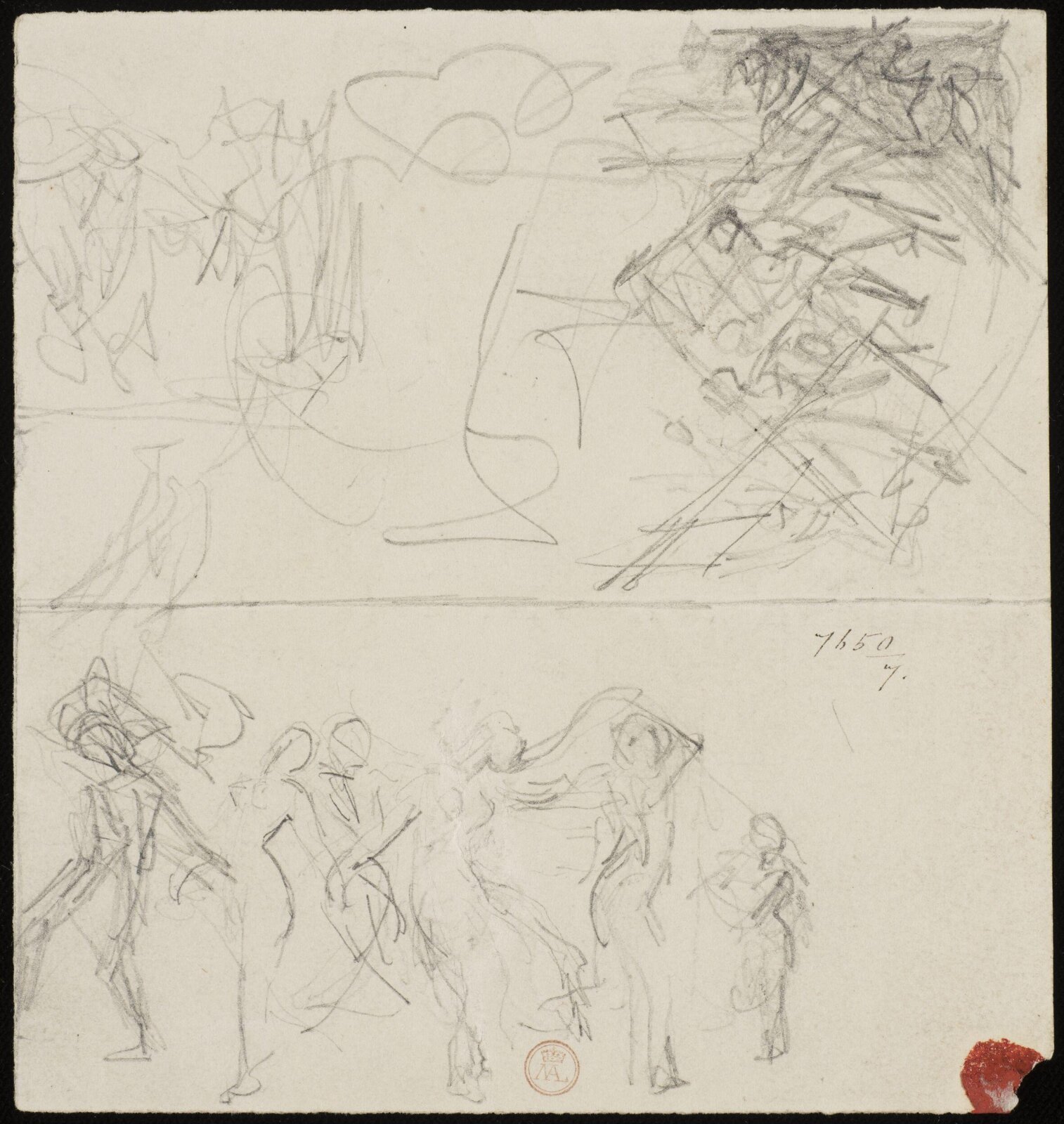 Drawing, William Etty, 1820-45