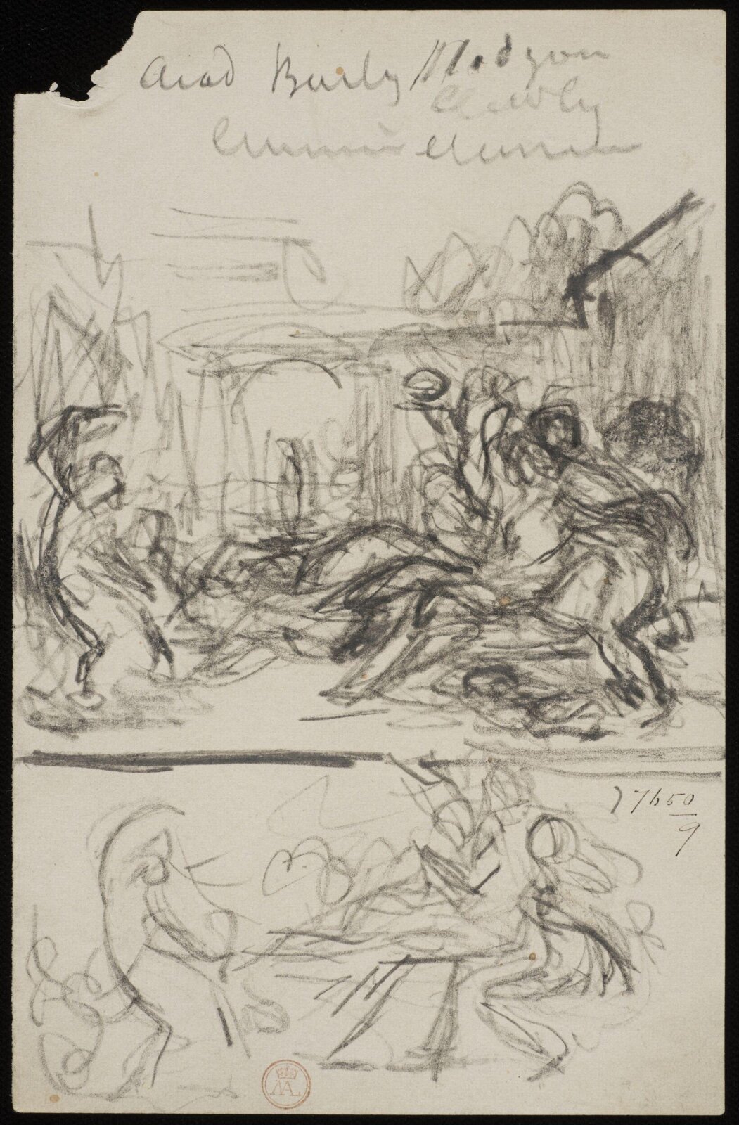Drawing, William Etty, 1820-45