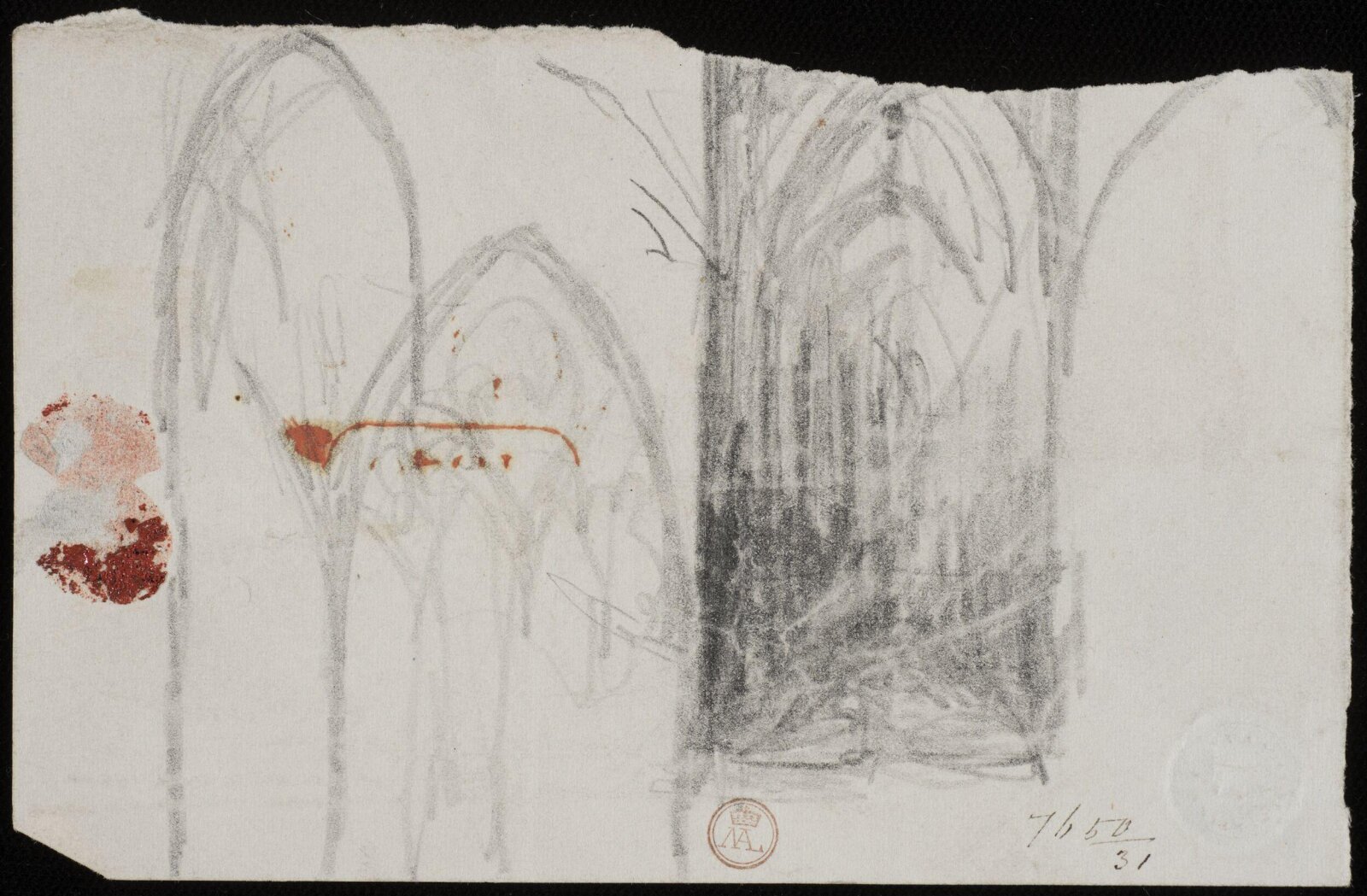 Drawing, William Etty, 1820-45