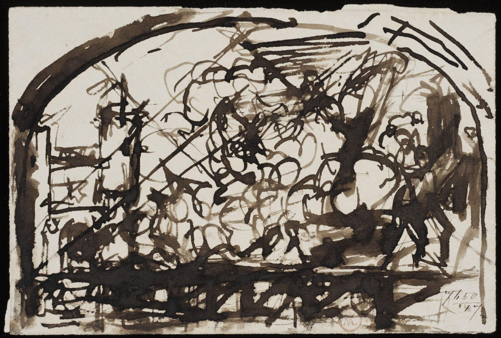 Drawing, William Etty, 1820-45