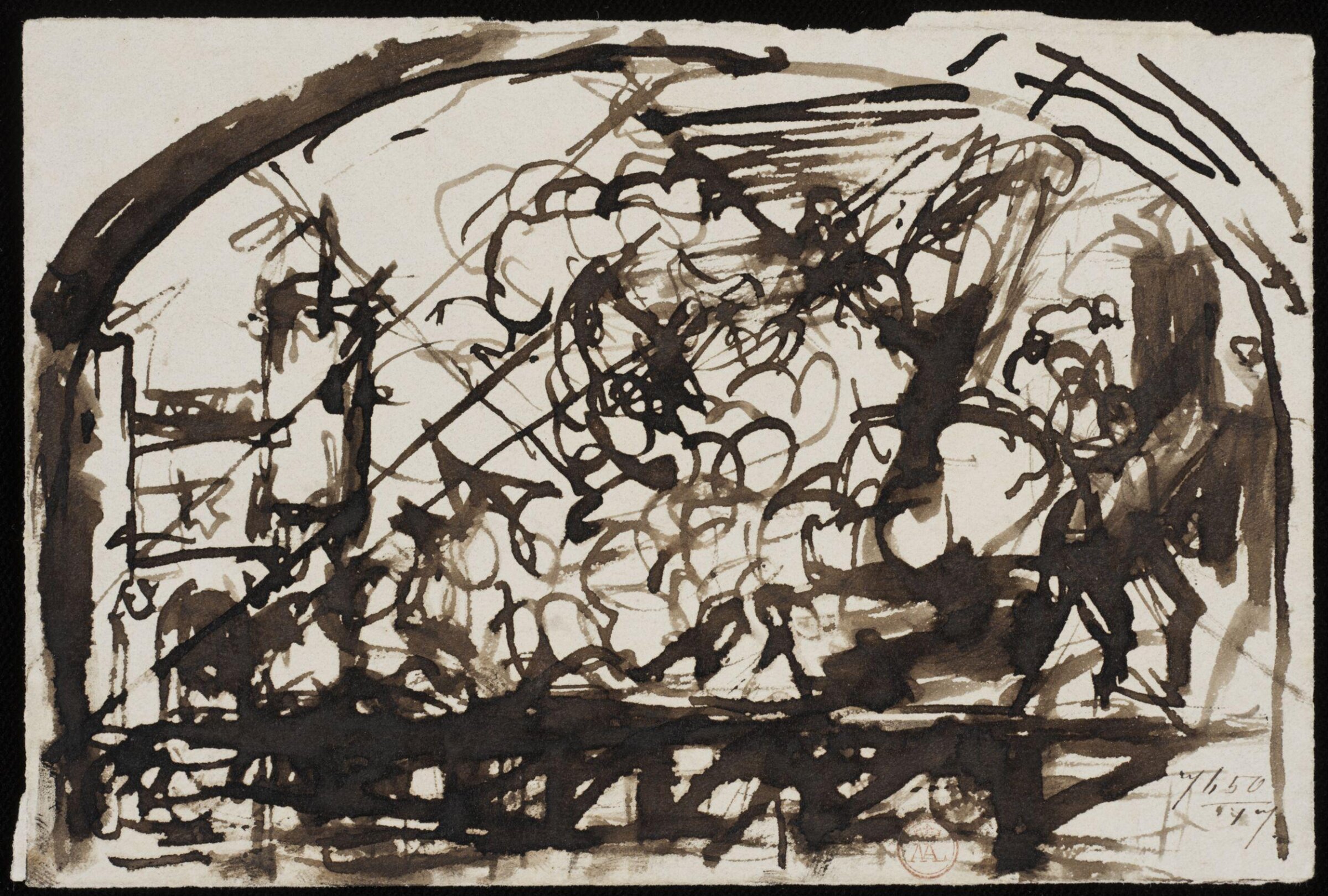 Drawing, William Etty, 1820-45
