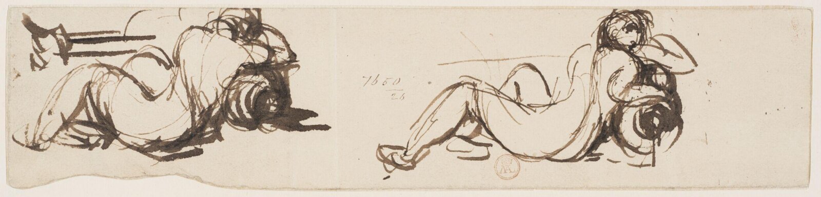 Drawing, William Etty, 1820-45