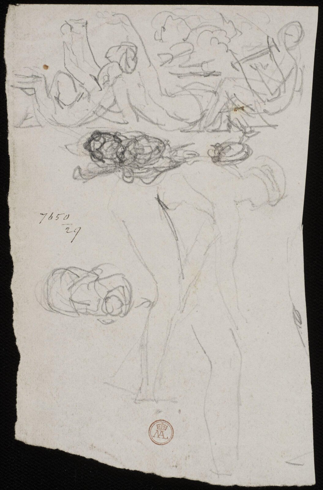 Drawing, William Etty, 1820-45