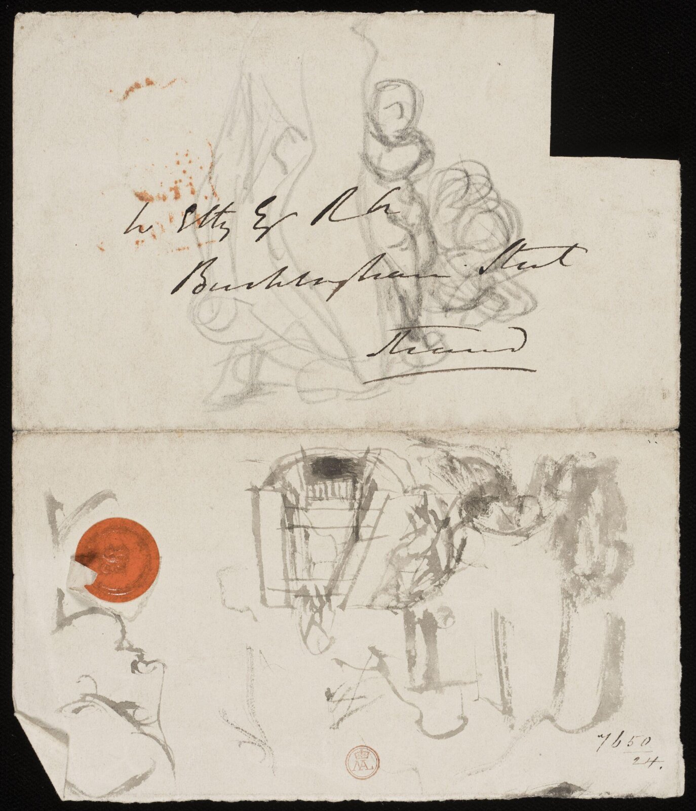 Drawing, William Etty, 1820-45