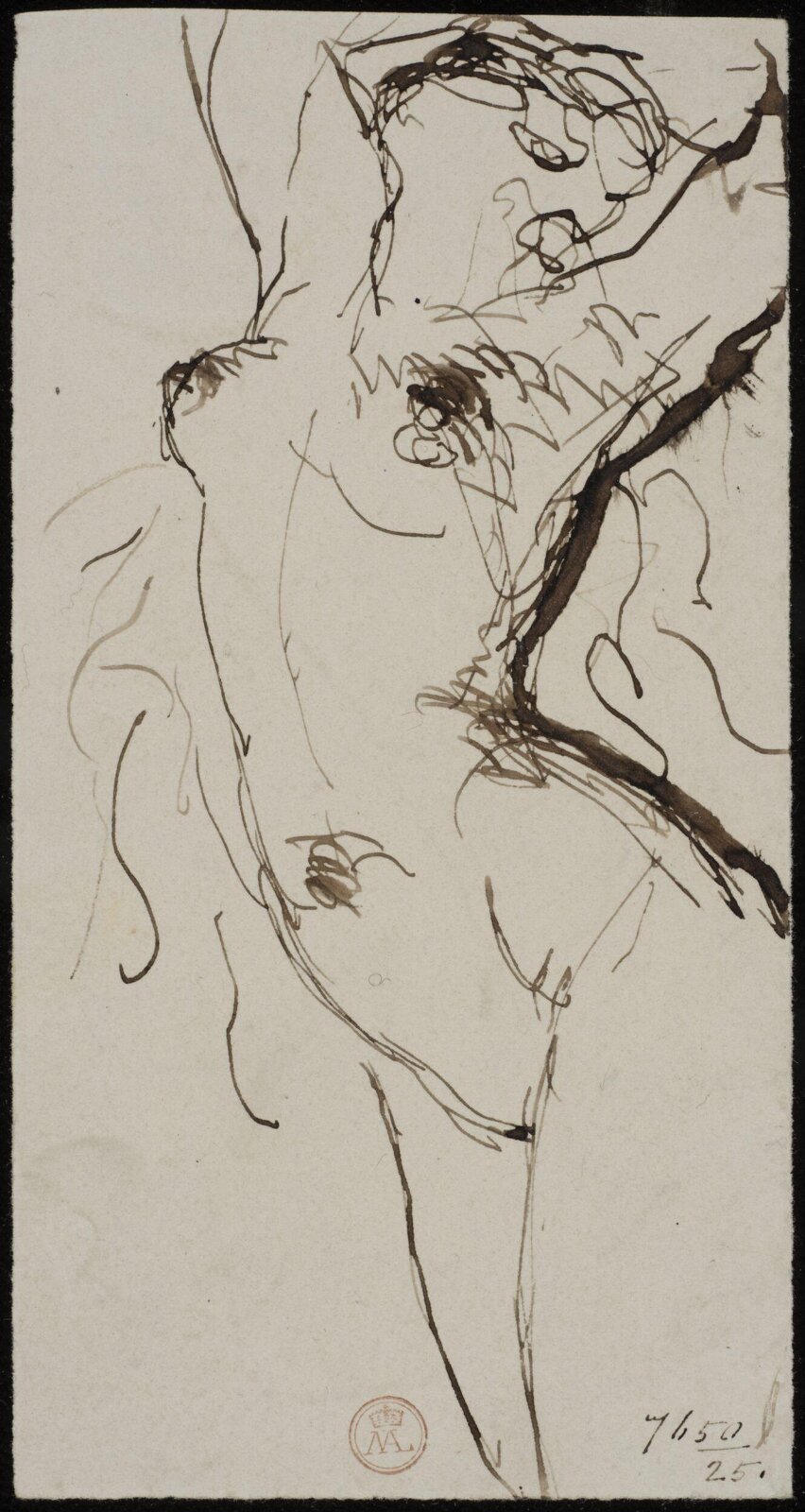 Drawing, William Etty, 1820-45