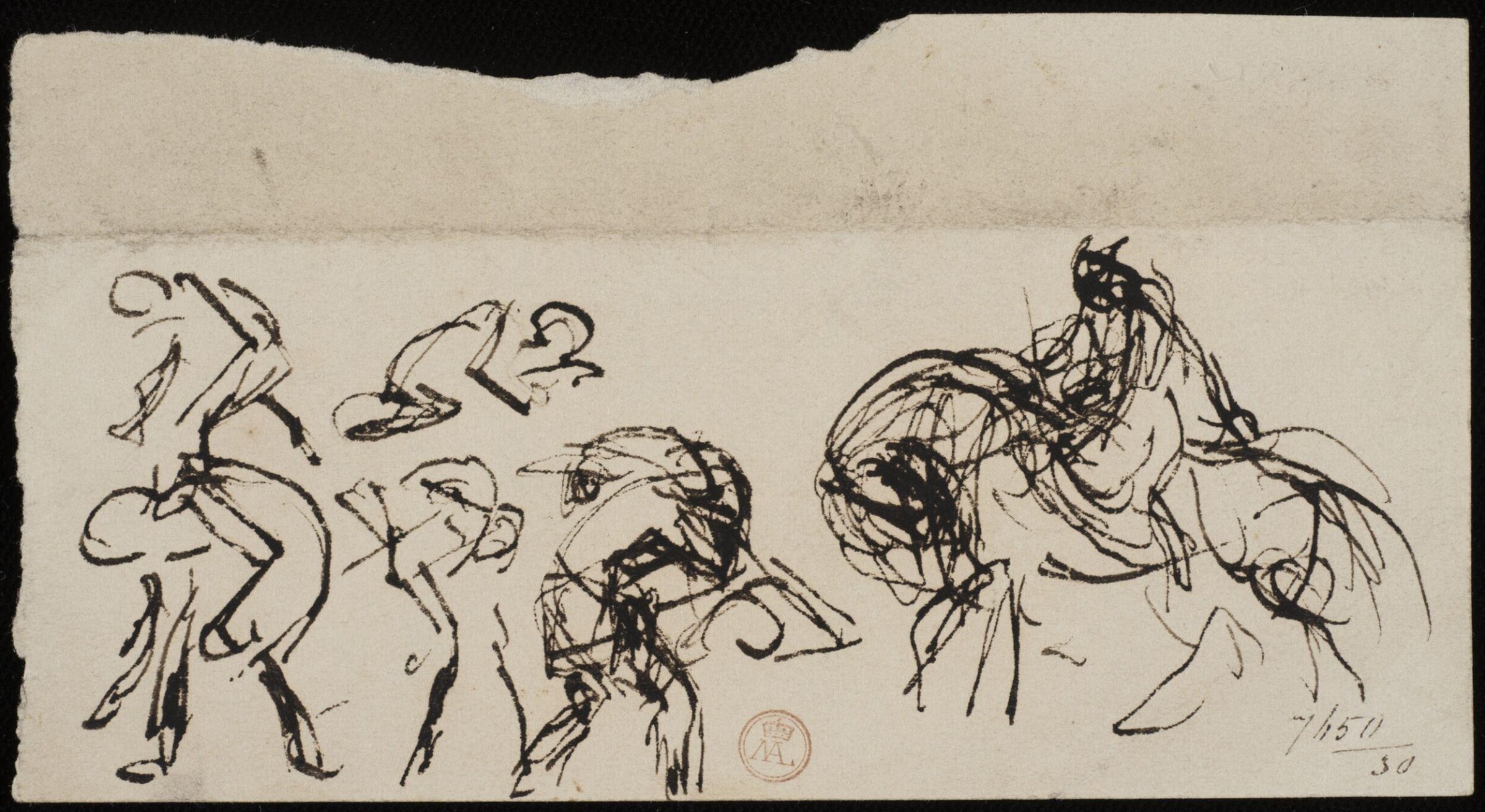 Drawing, William Etty, 1820-45