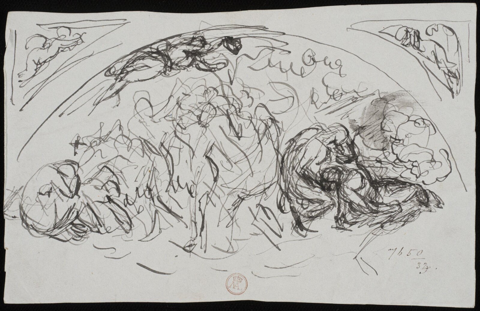 Drawing, William Etty, 1820-45