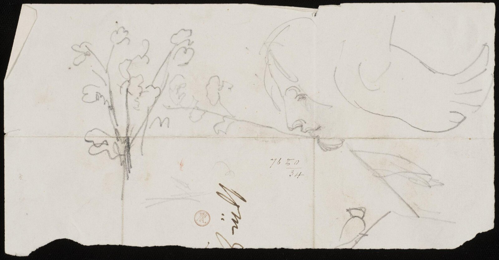 Drawing, William Etty, 1820-45