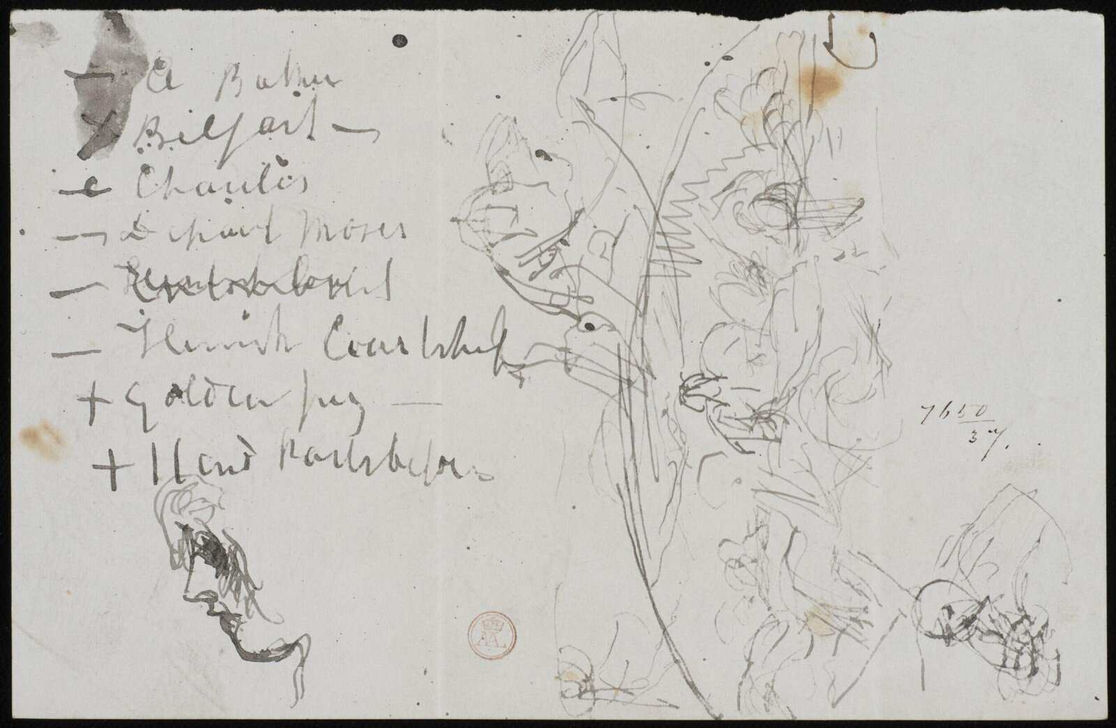 Drawing, William Etty, 1820-45