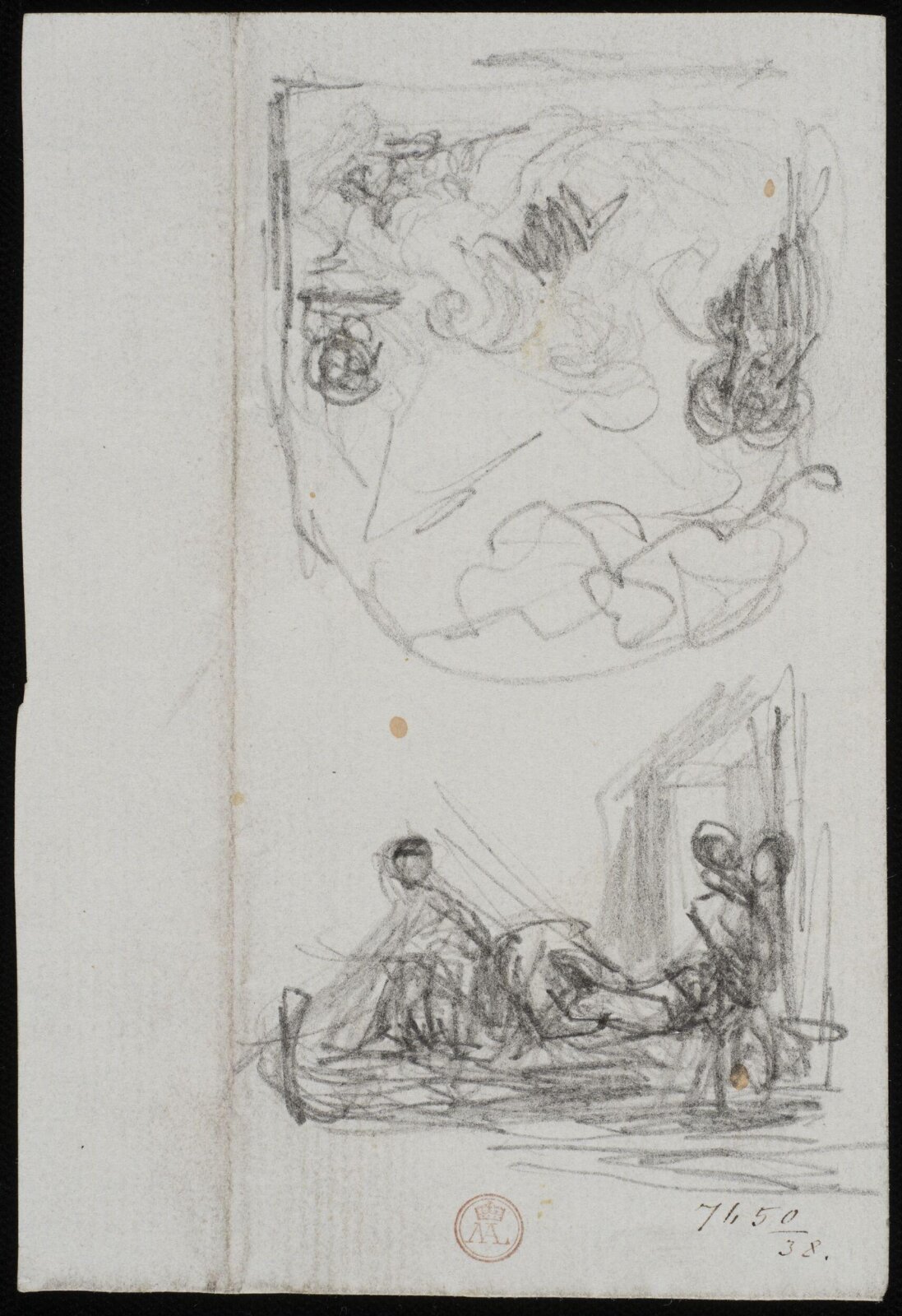 Drawing, William Etty, 1820-45