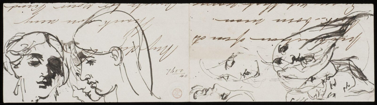 Drawing, William Etty, 1820-45