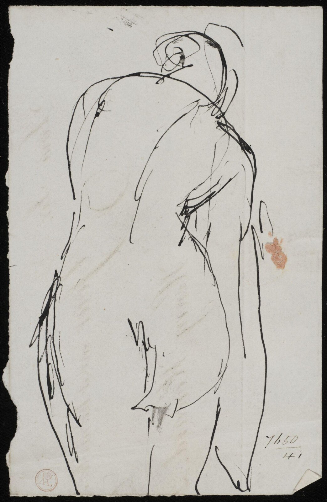 Drawing, William Etty, 1820-45
