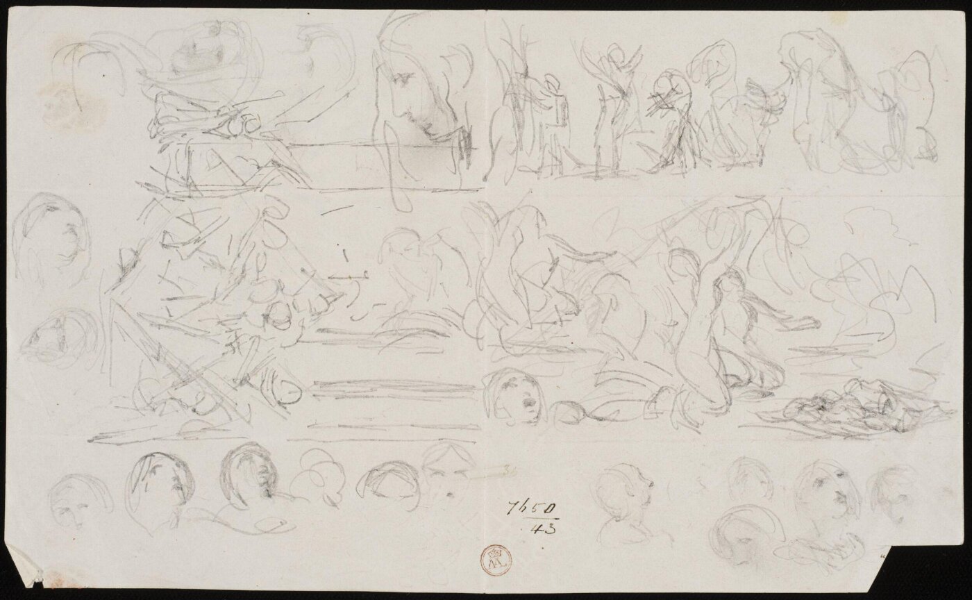 William Etty, Drawing