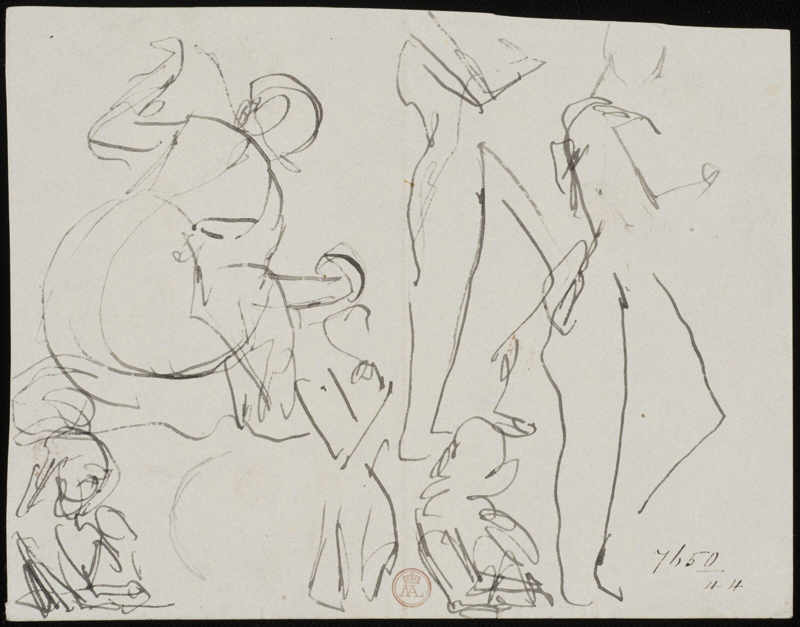 Drawing, William Etty, 1820-45
