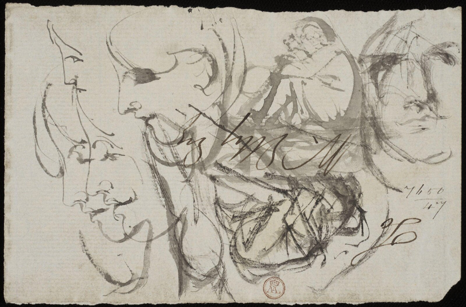 Drawing, William Etty, 1820-45