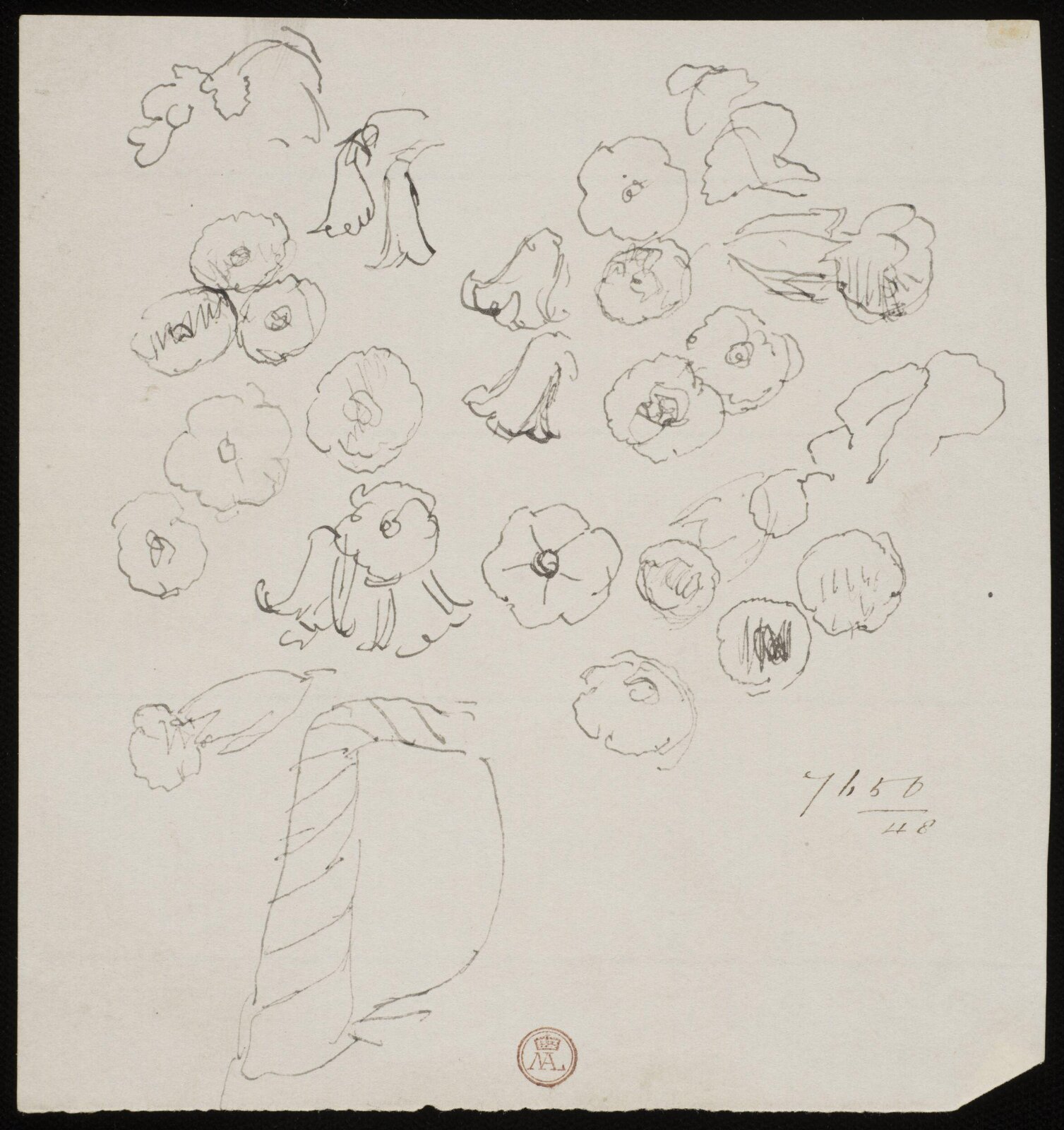 Drawing, William Etty, 1820-45