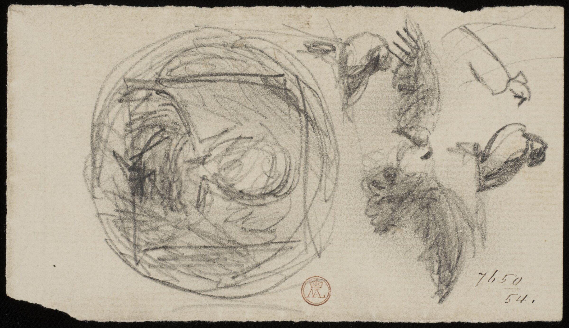 Drawing, William Etty, 1820-45
