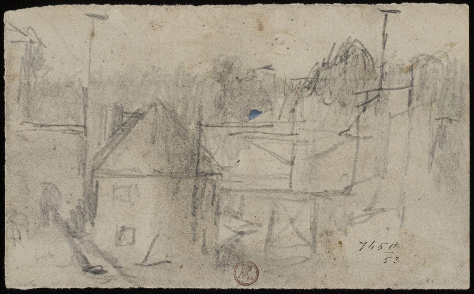 Drawing, William Etty, 1820-45