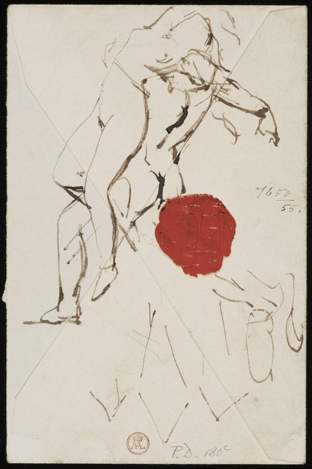 Drawing, William Etty, 1820-45