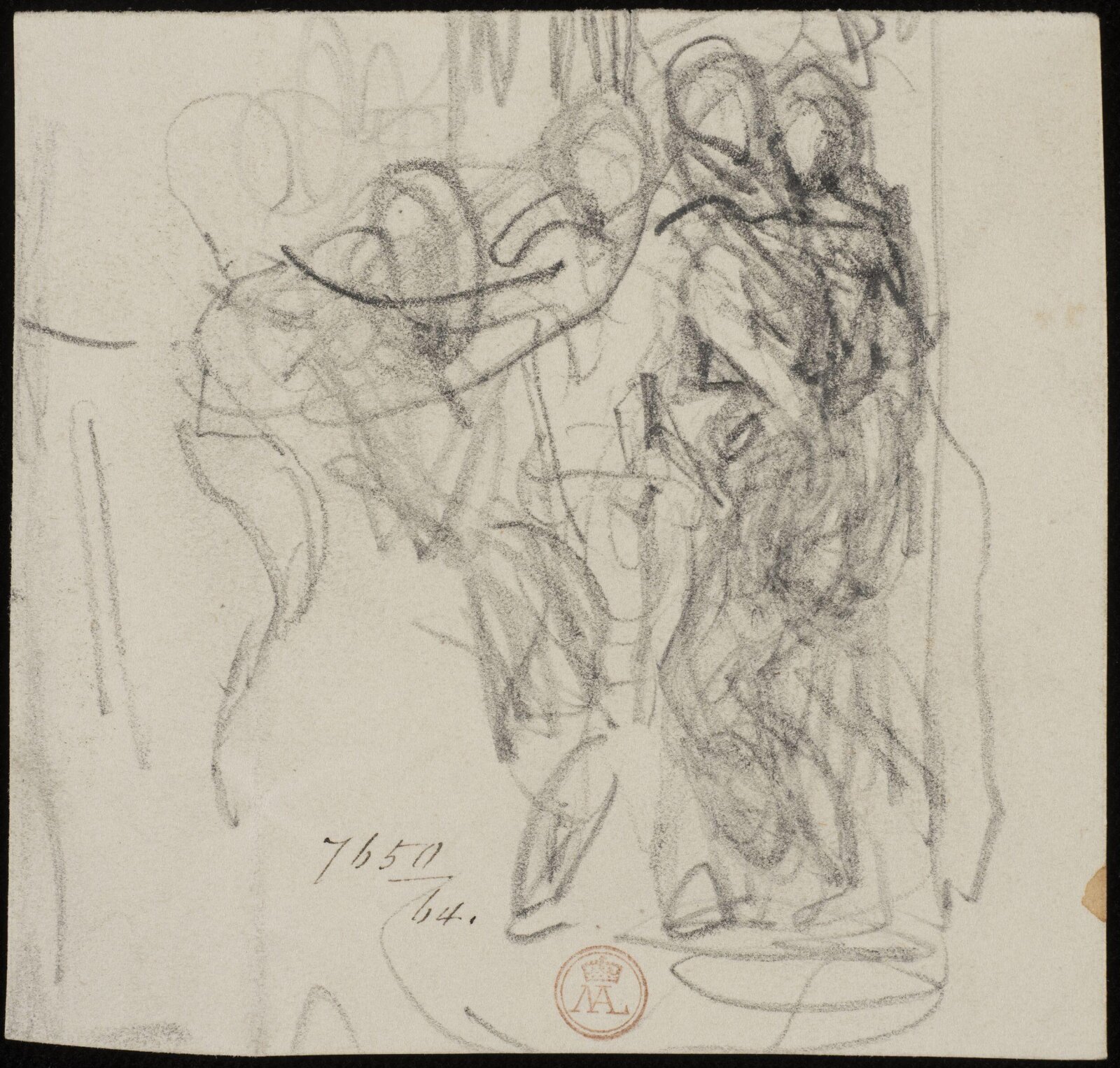 Drawing, William Etty, 1820-45