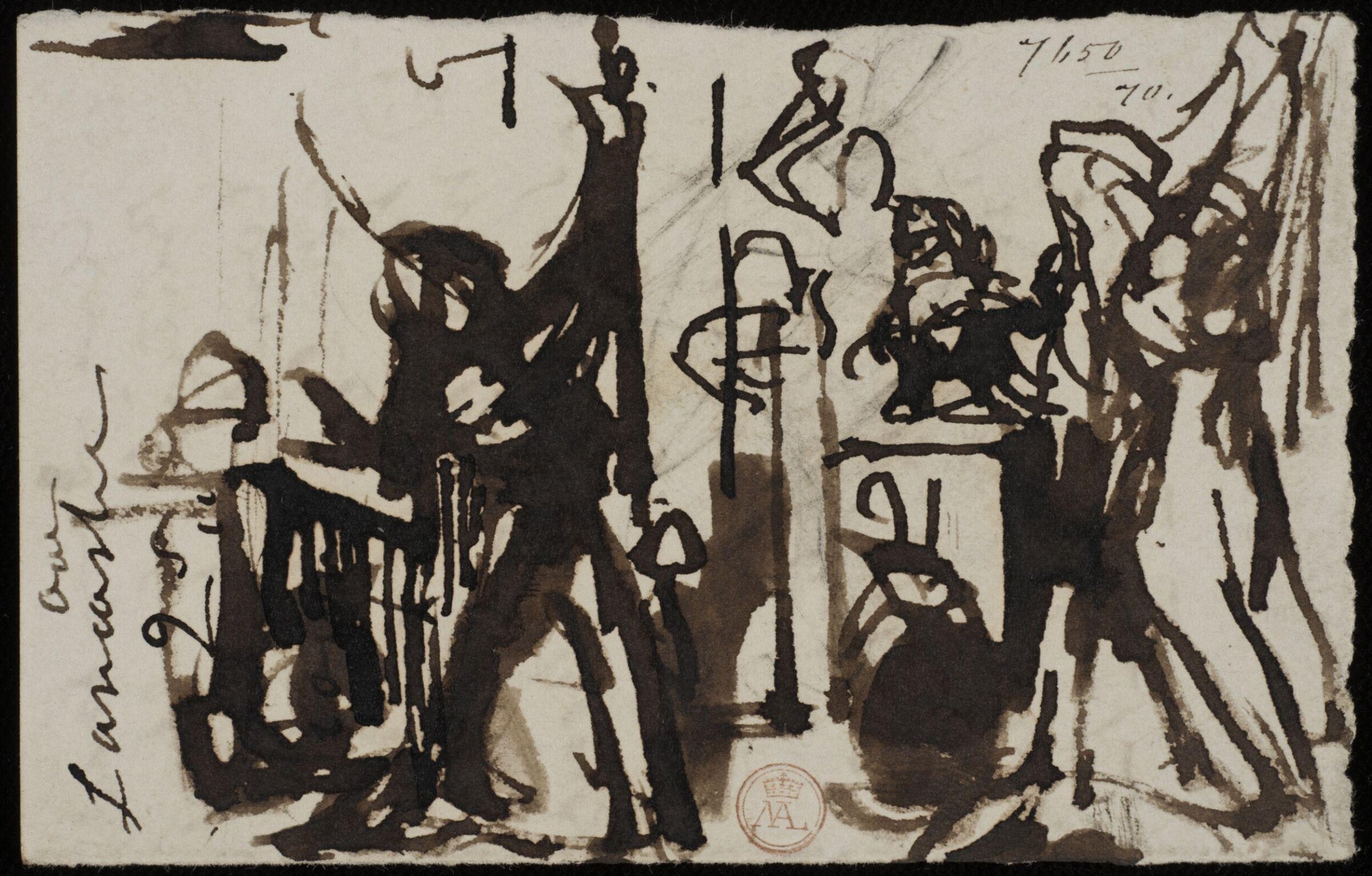 Drawing, William Etty, 1820-45