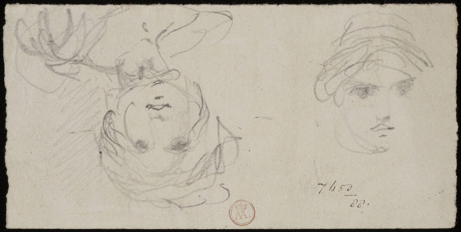 Drawing, William Etty, 1820-45