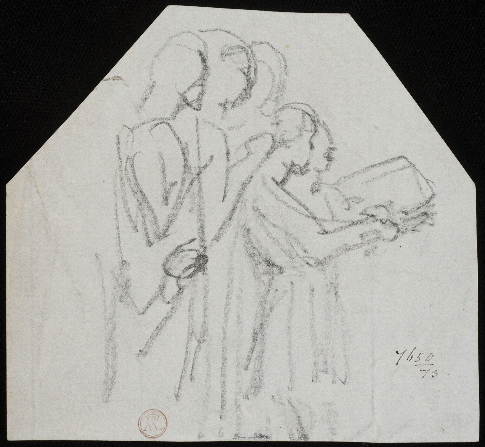 Drawing, William Etty, 1820-45