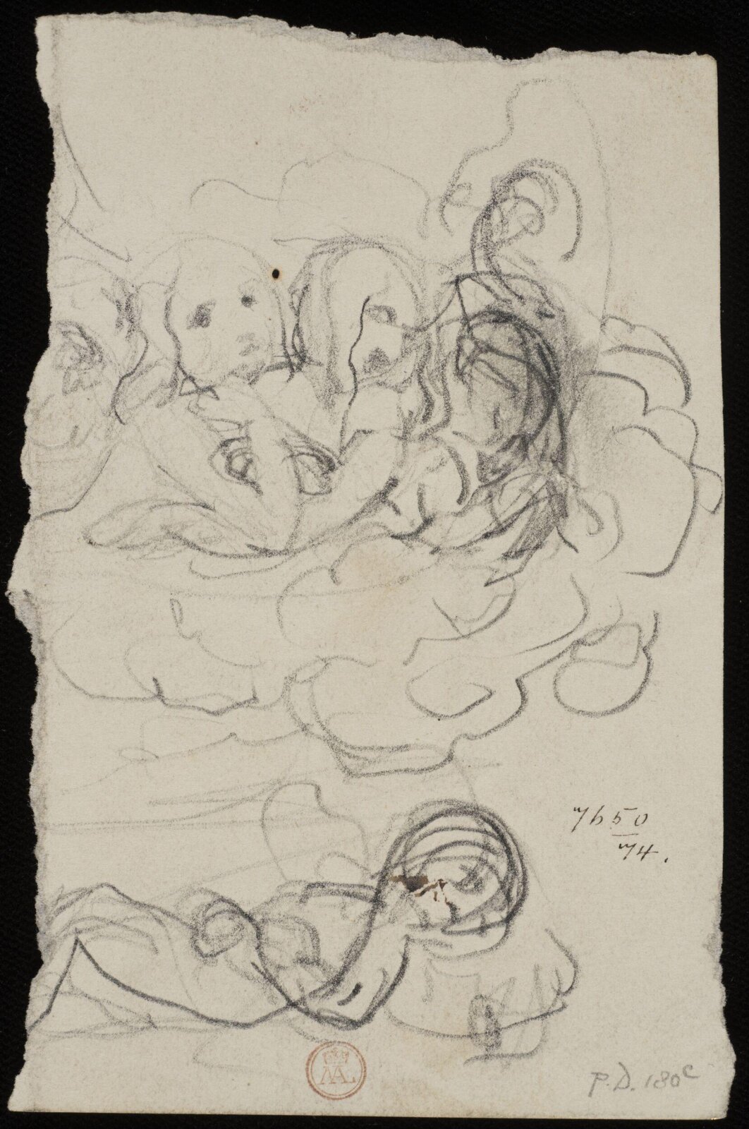 Drawing, William Etty, 1820-45