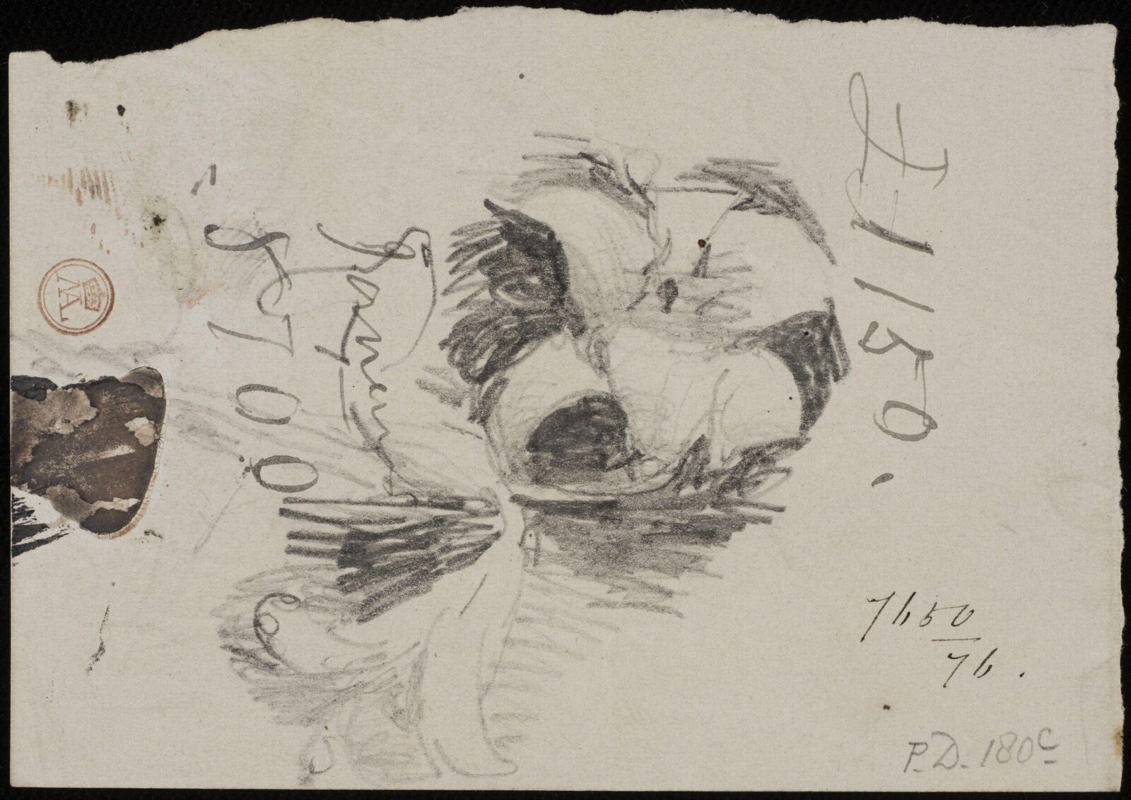 Drawing, William Etty, 1820-45