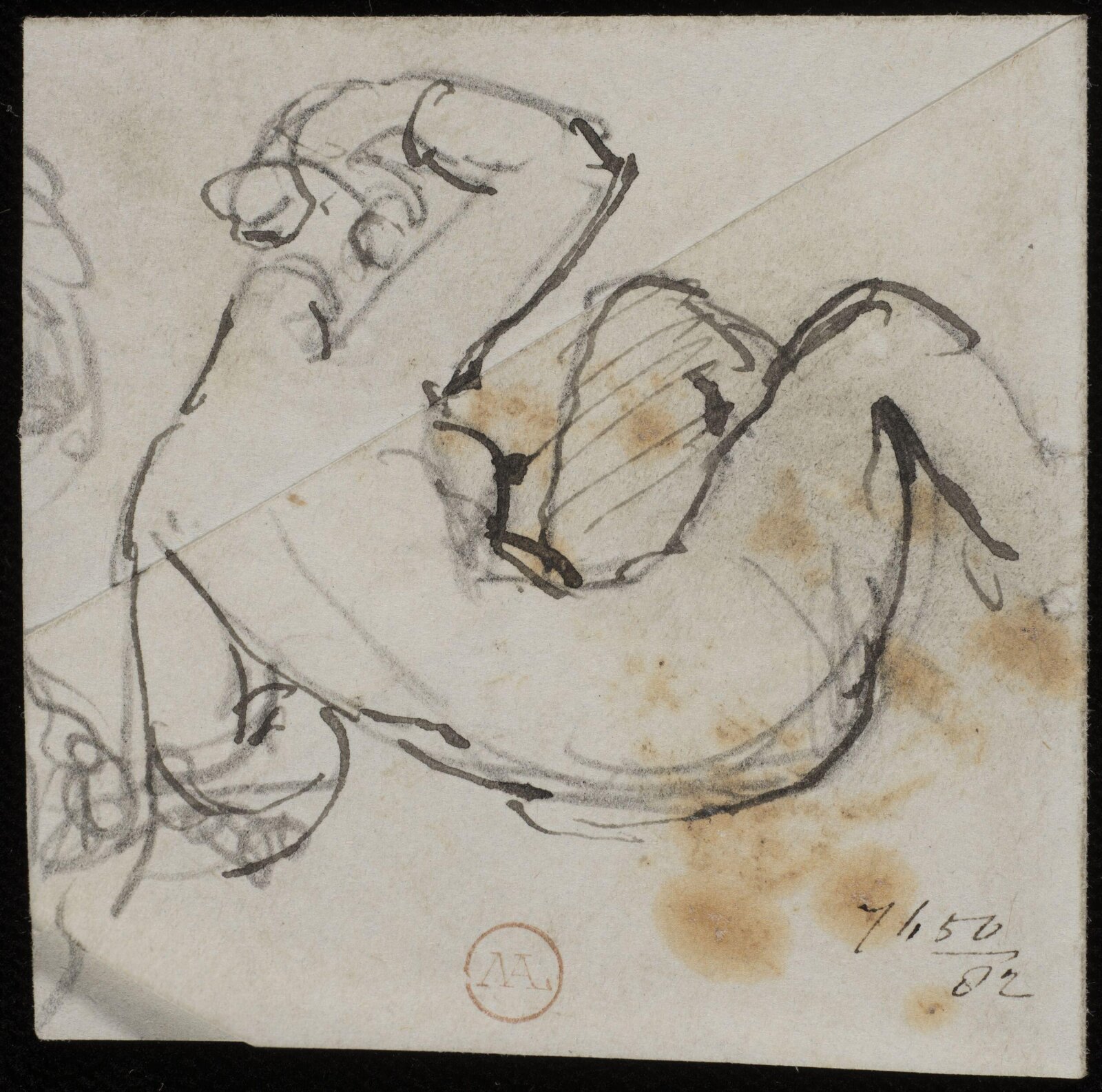 Drawing, William Etty, 1820-45