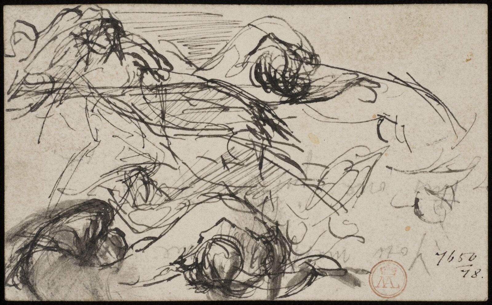 Drawing, William Etty, 1820-45