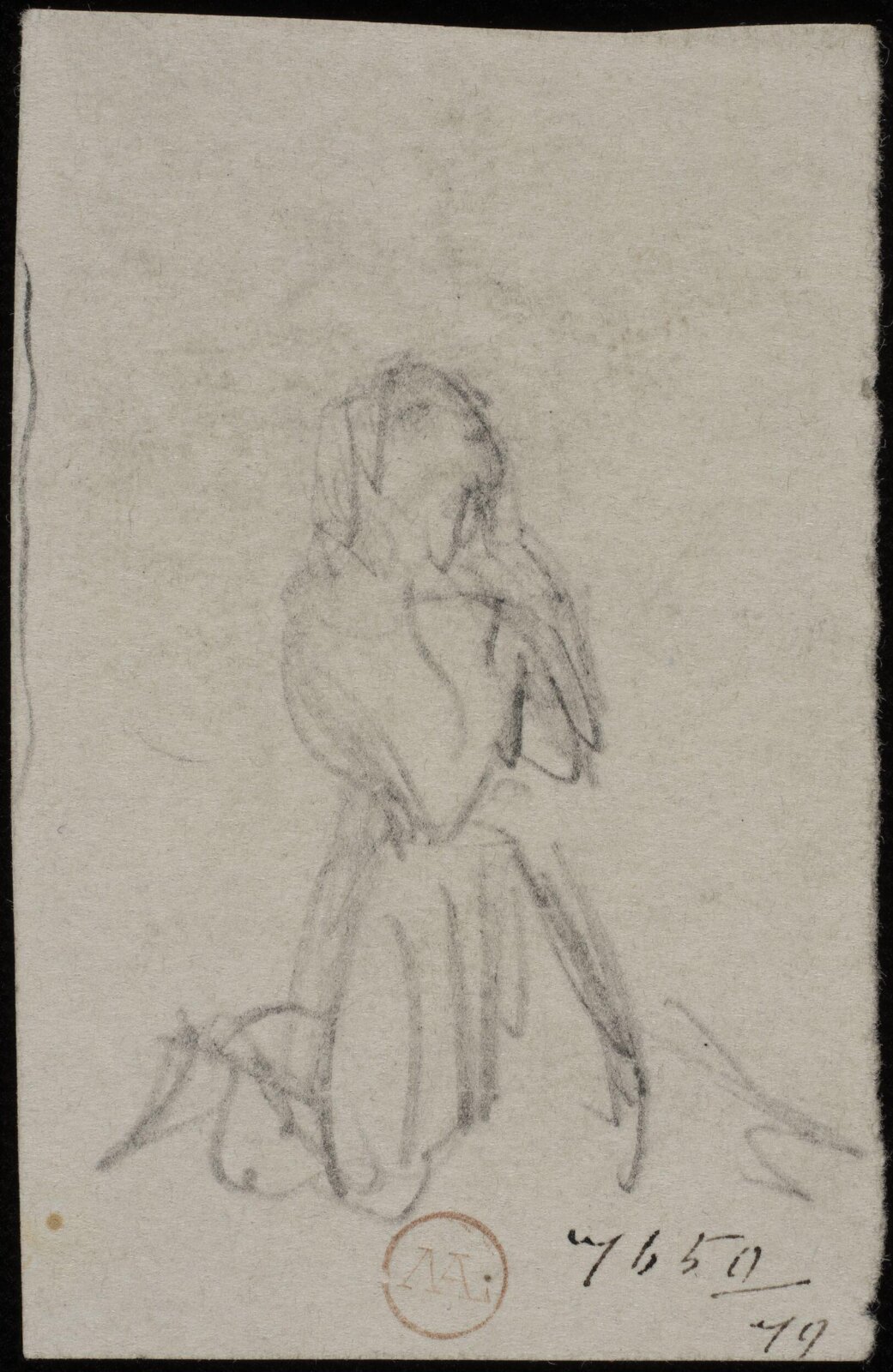 Drawing, William Etty, 1820-45