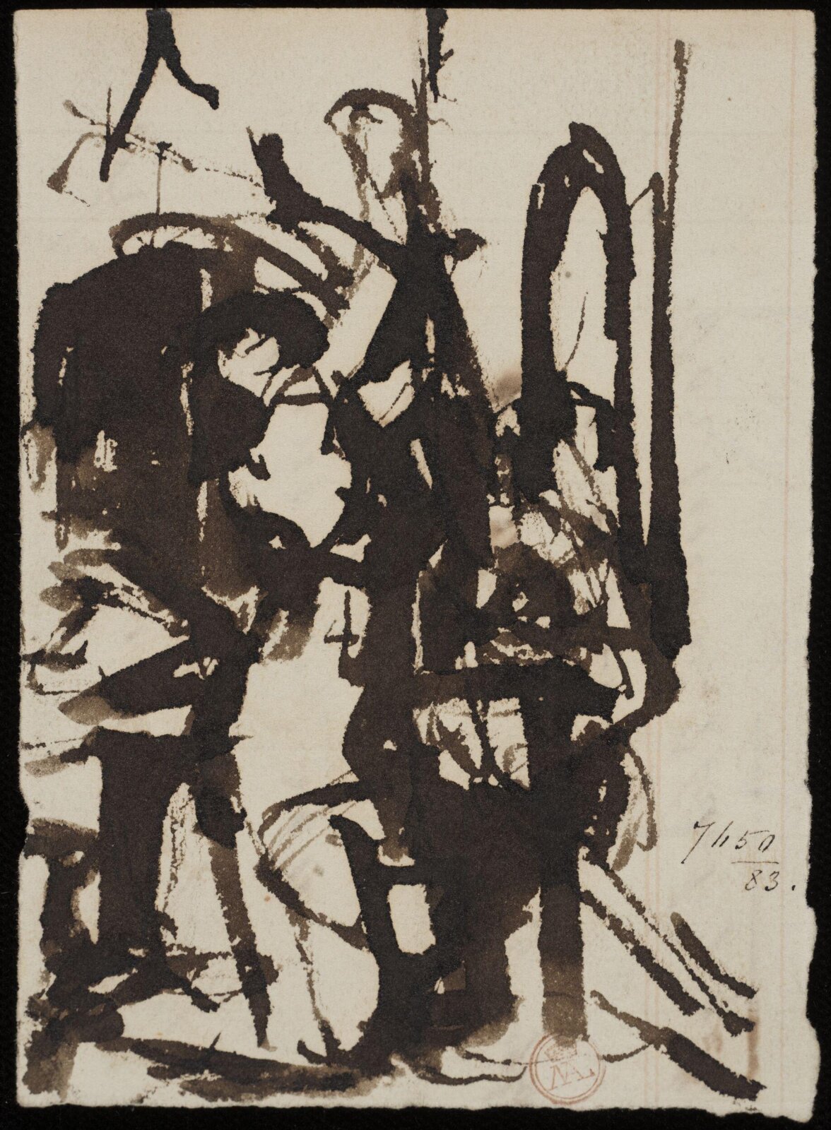 Drawing, William Etty, 1820-45