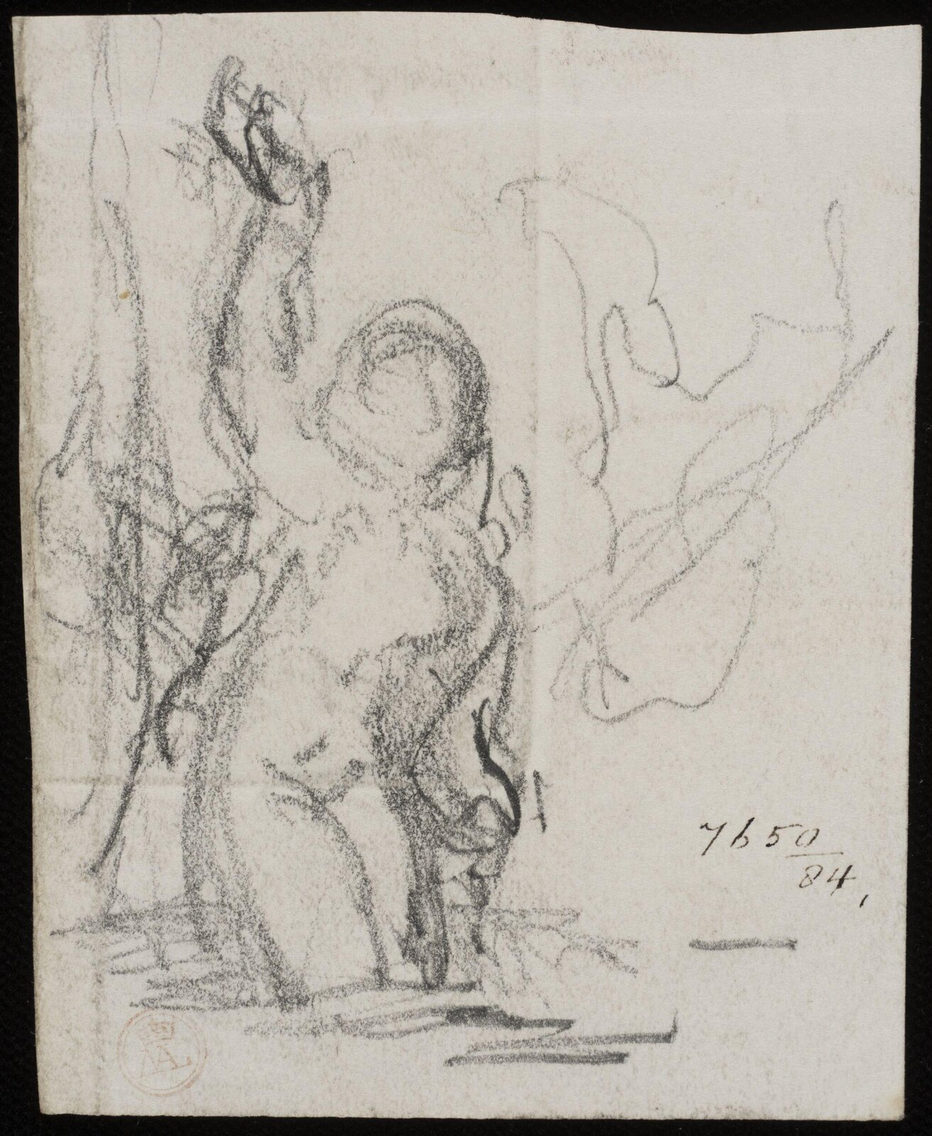 Drawing, William Etty, 1820-45