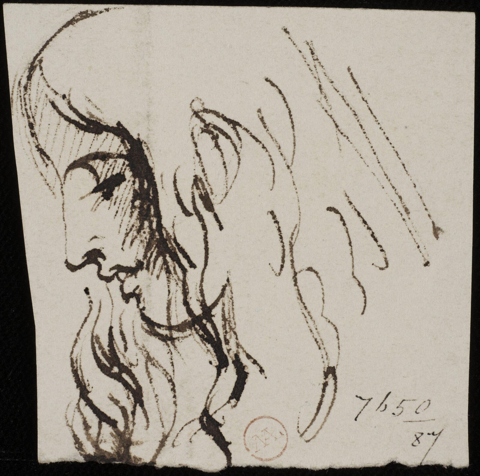 Drawing, William Etty, 1820-45