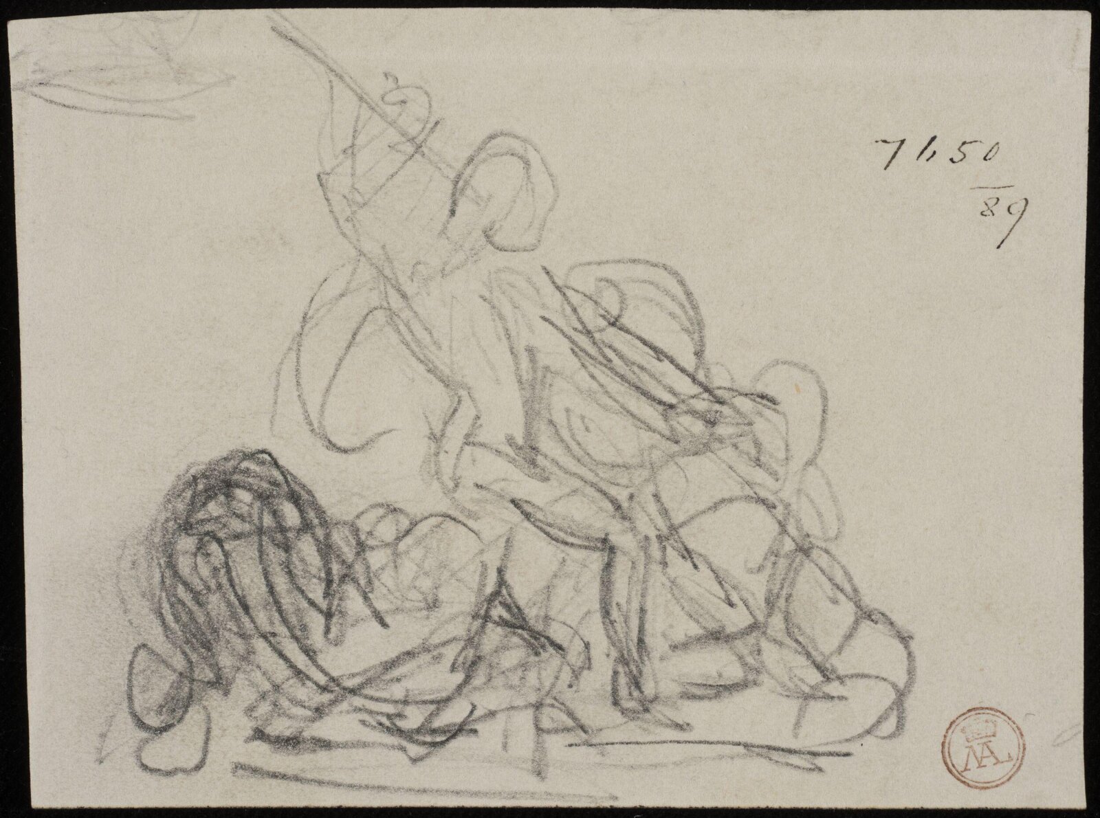 Drawing, William Etty, 1820-45