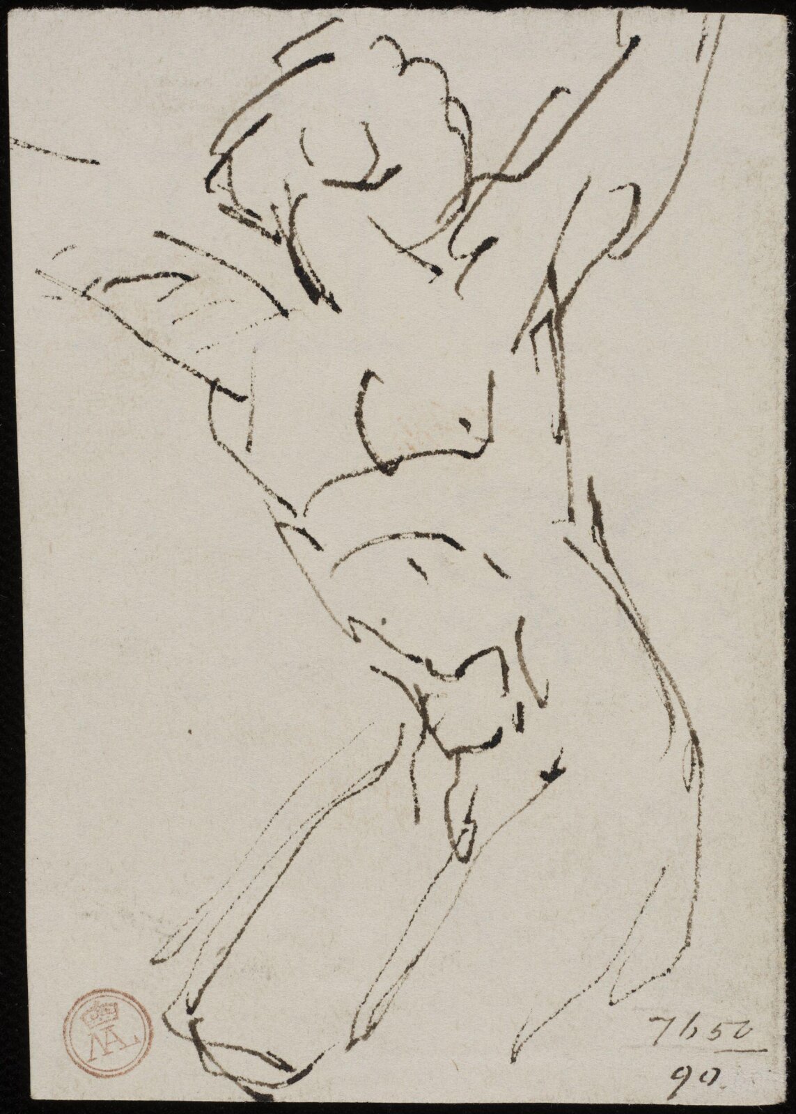 Drawing, William Etty, 1820-45
