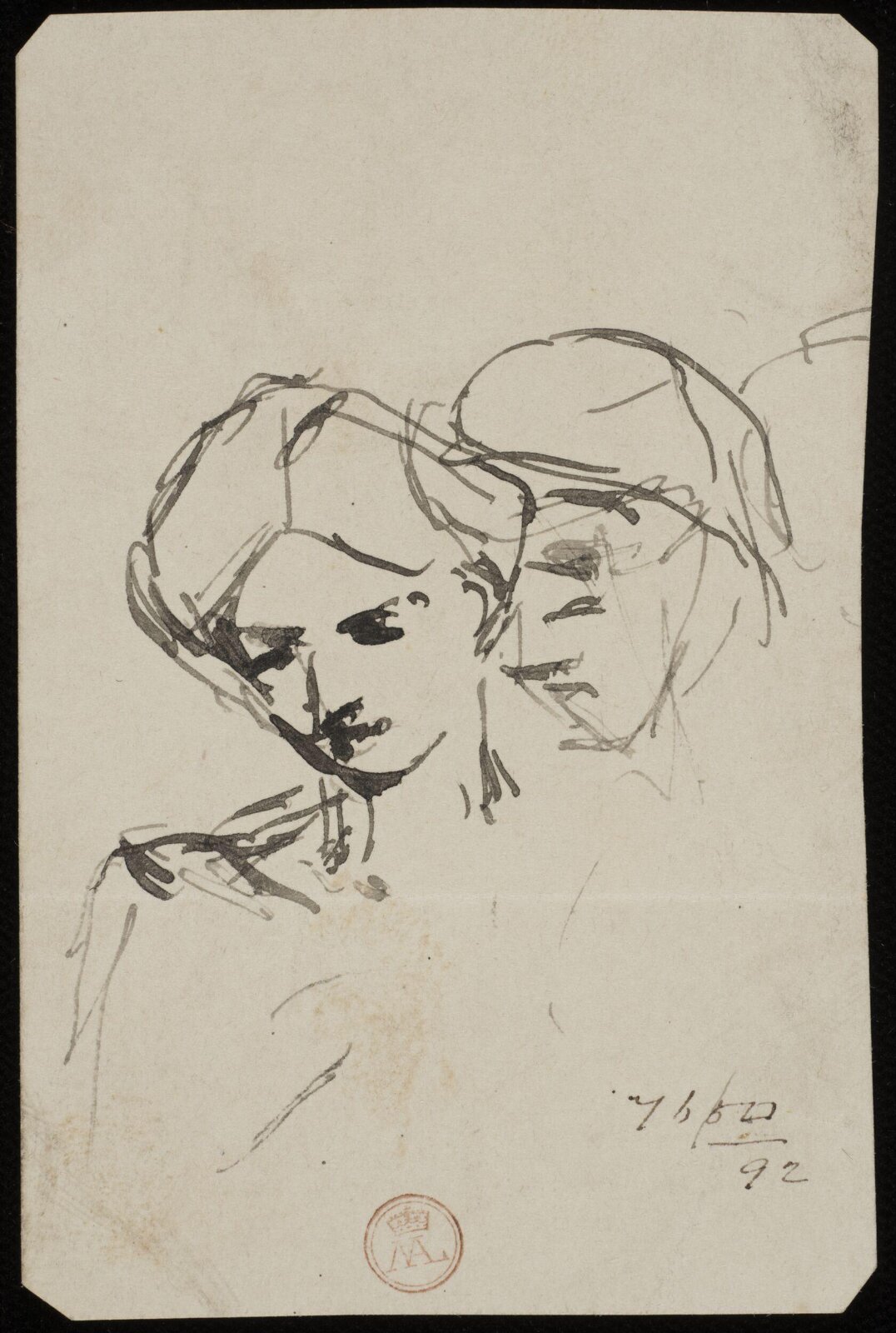 Drawing, William Etty, 1820-45