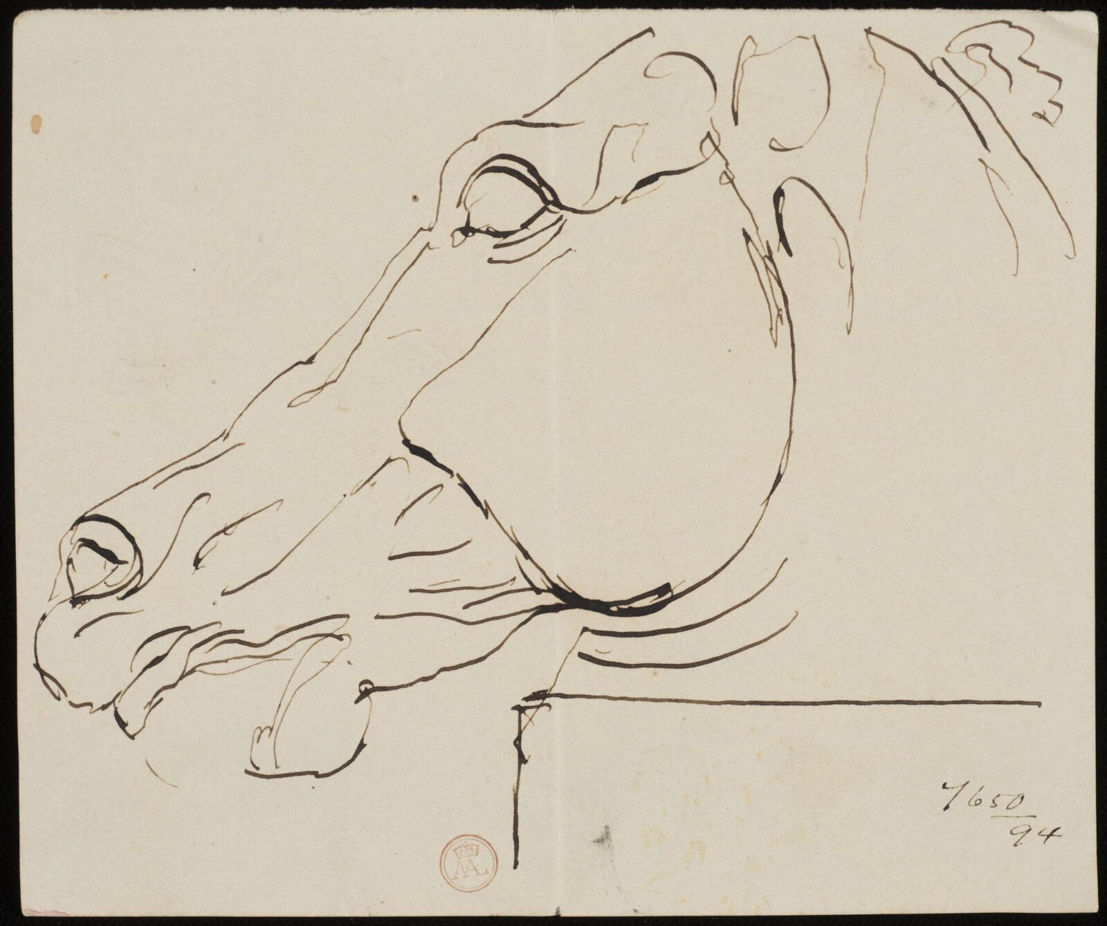 Drawing, William Etty, 1820-45