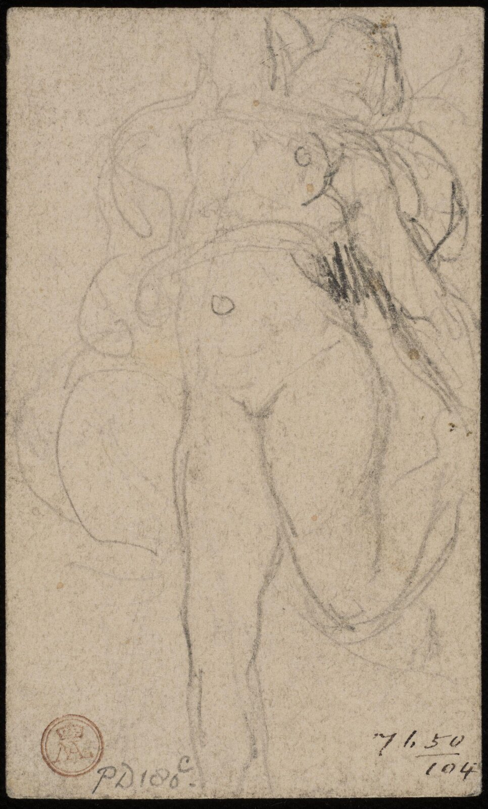 Drawing, William Etty, 1820-45