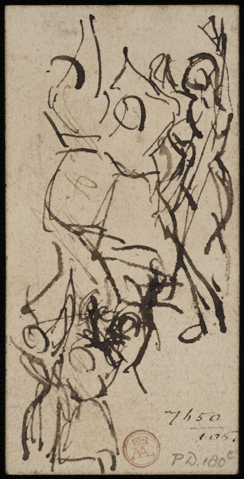 Drawing, William Etty, 1820-45