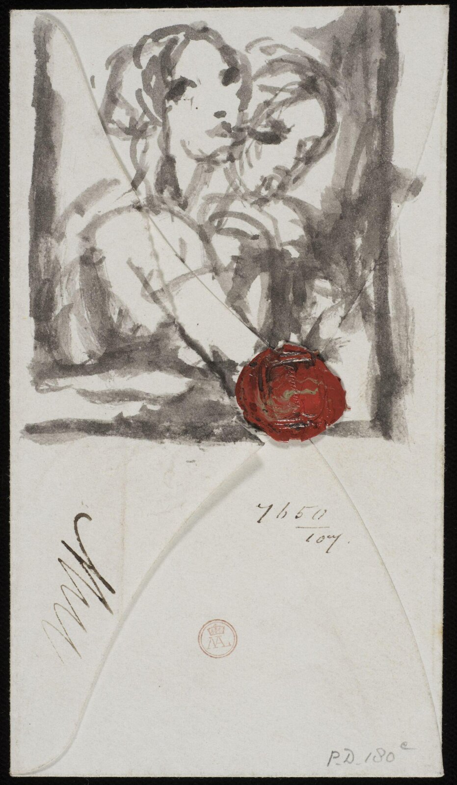 Drawing, William Etty, 1820-45