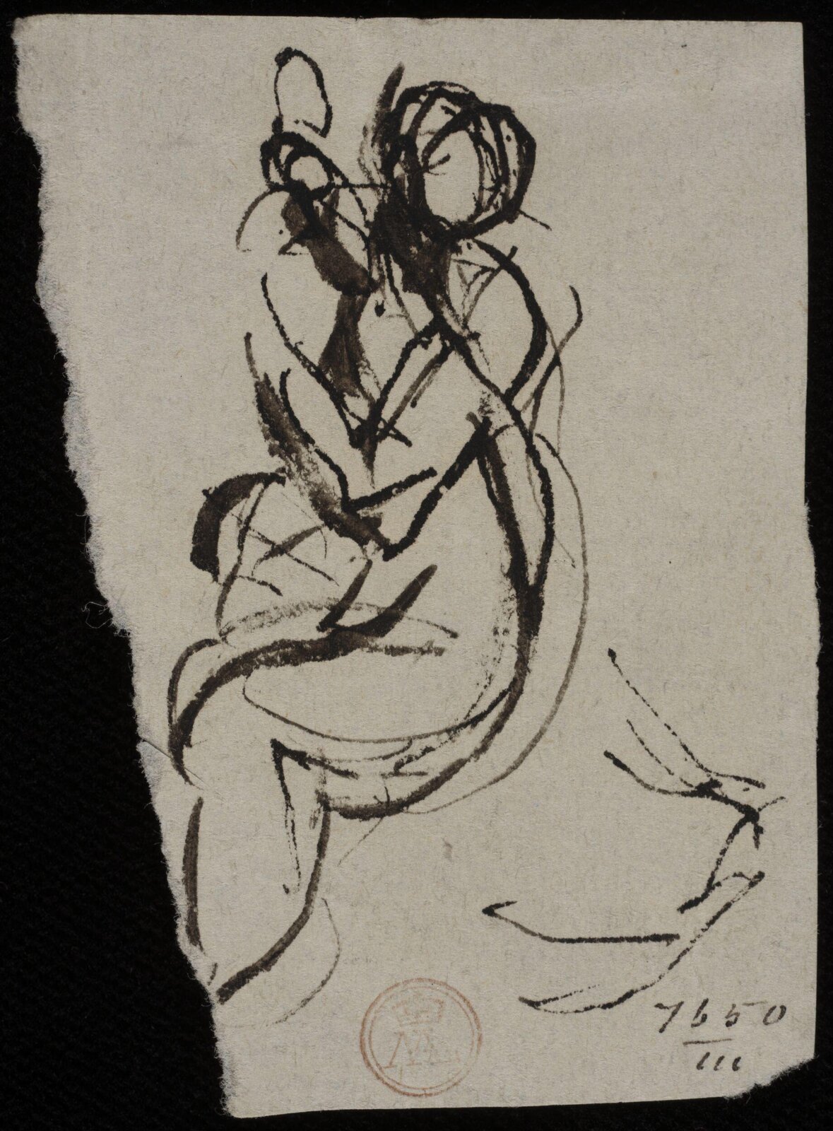 Drawing, William Etty, 1820-45