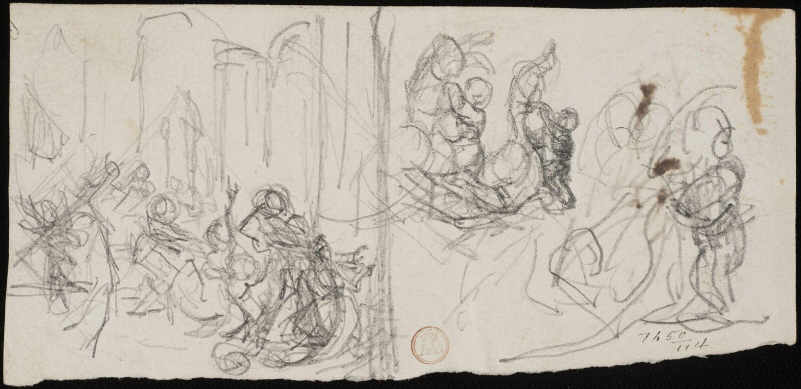 Drawing, William Etty, 1820-45