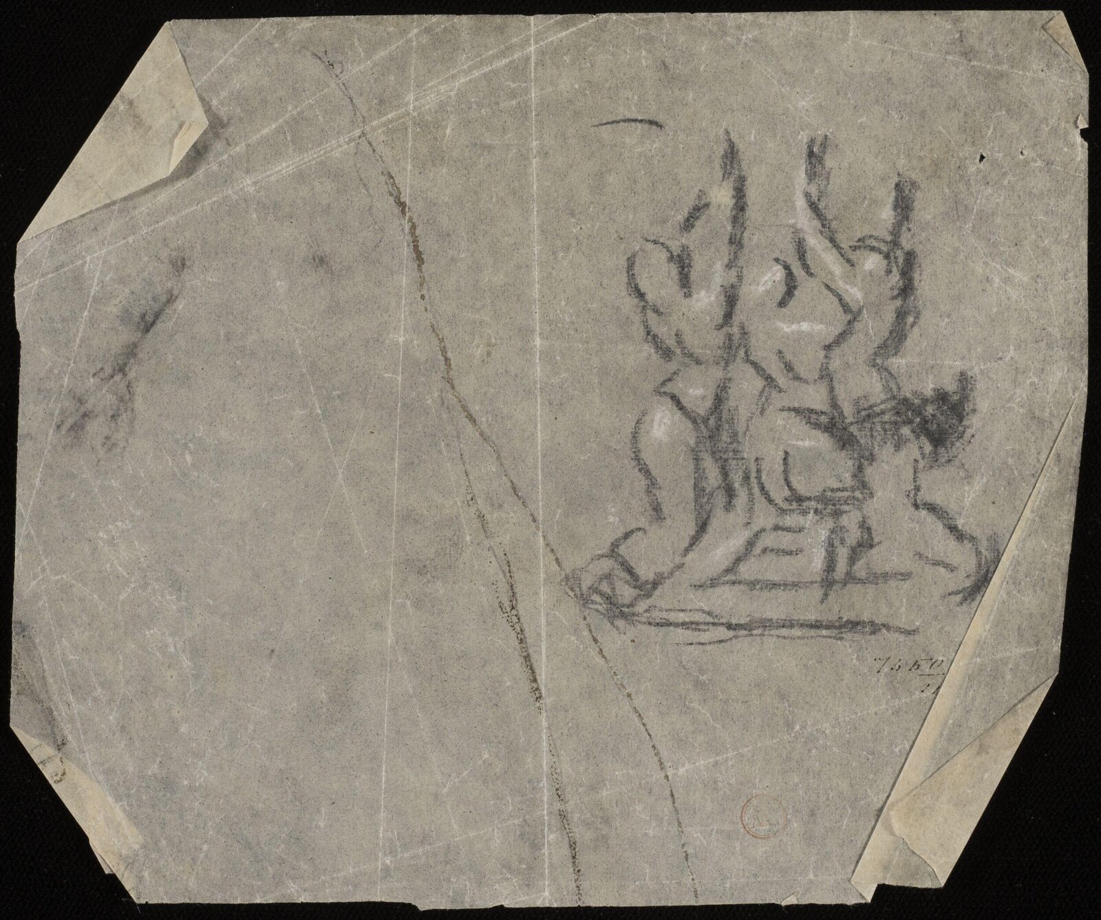 Drawing, William Etty, 1820-45