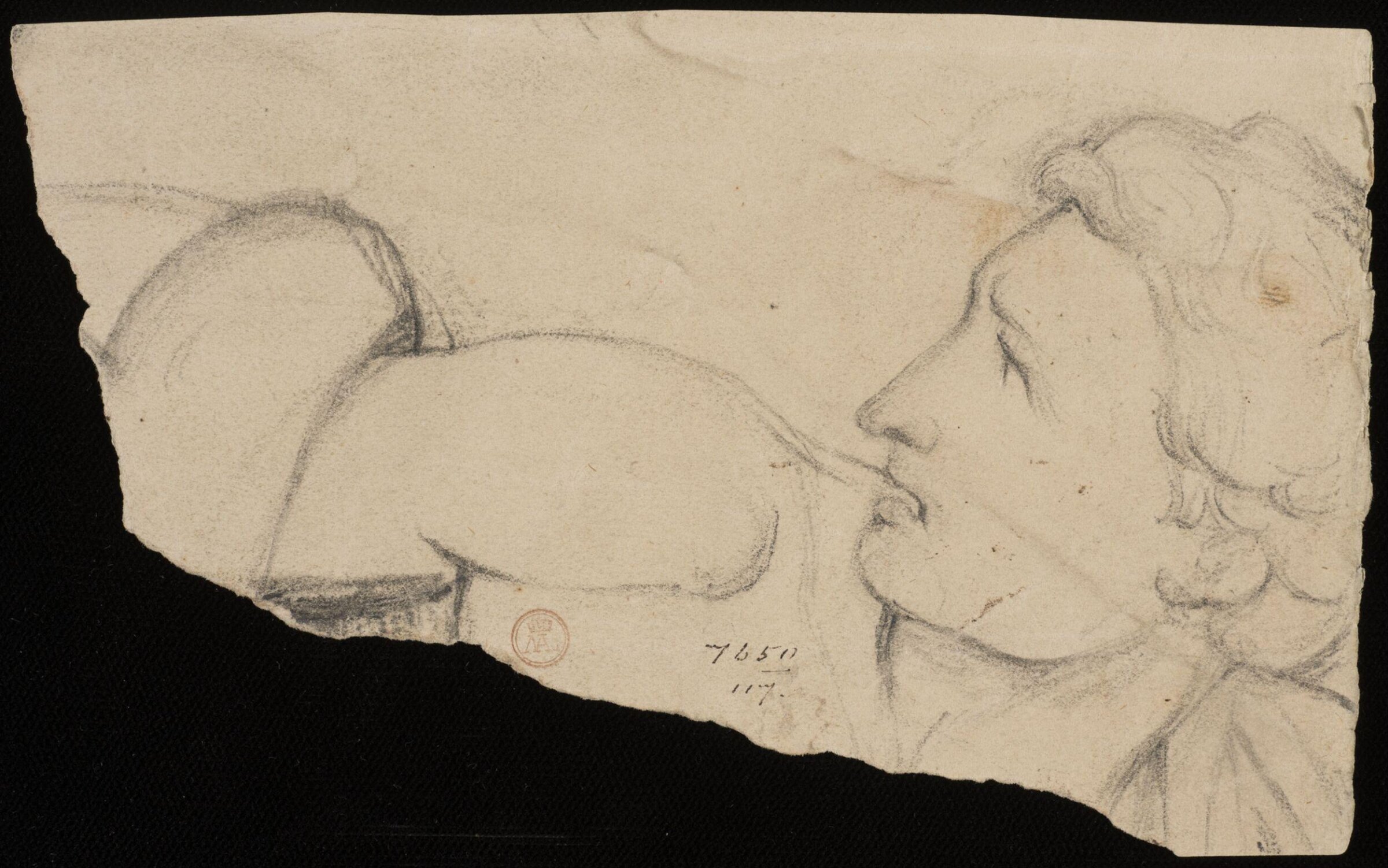 Drawing, William Etty, 1820-45