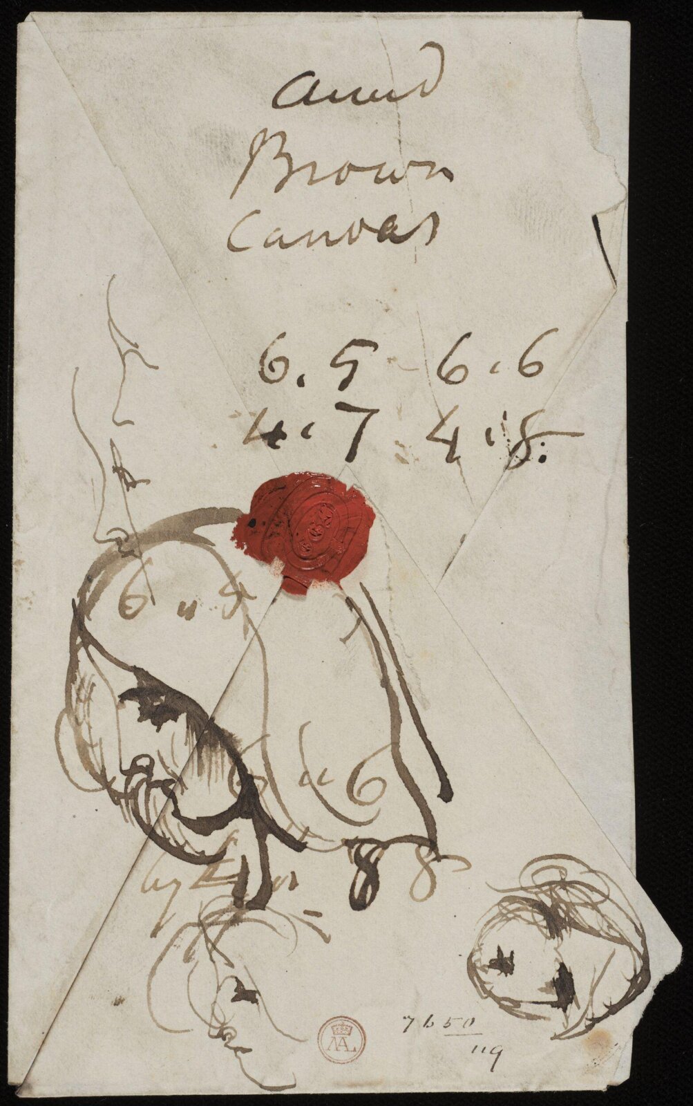 Drawing, William Etty, 1820-45