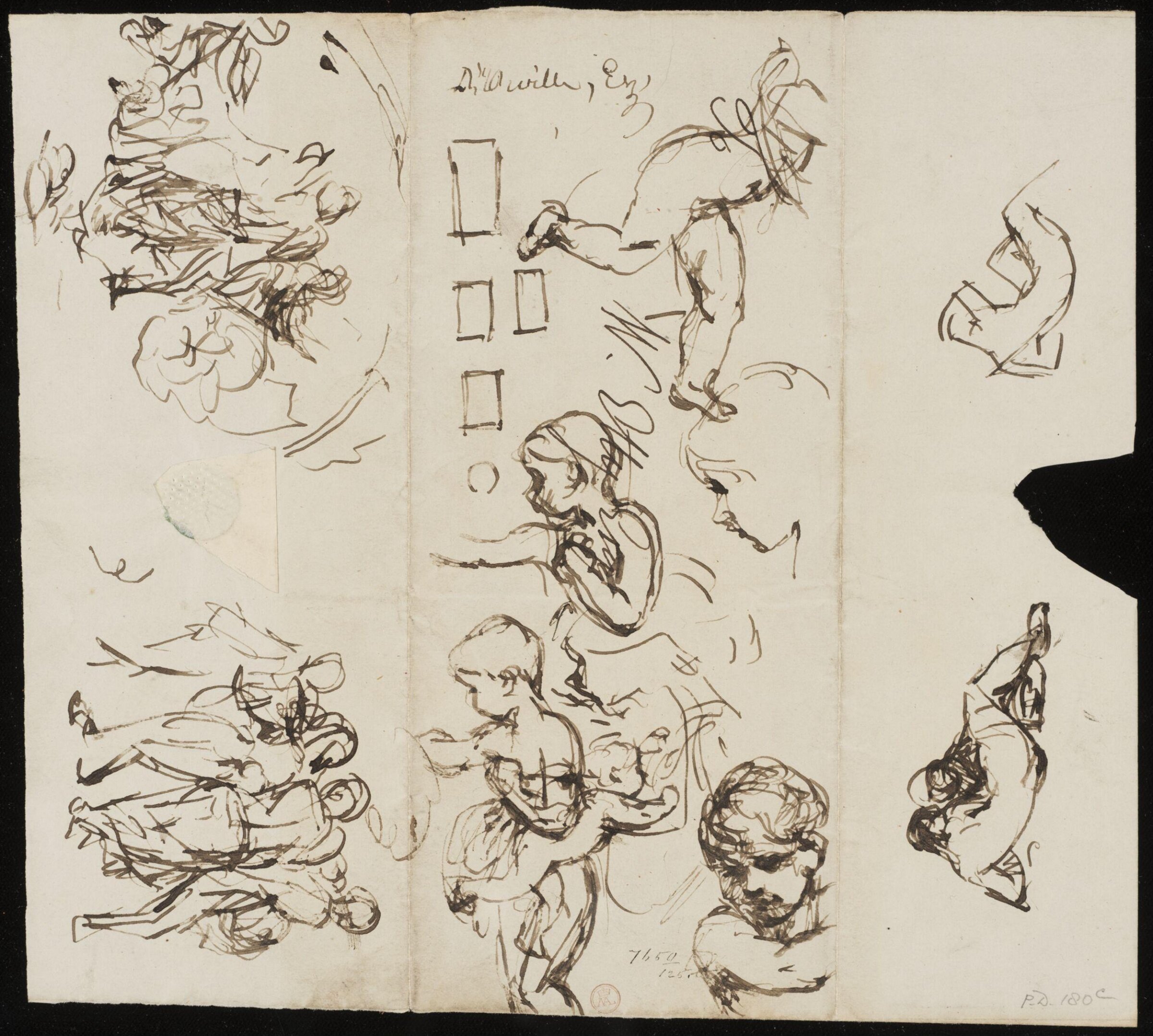 Drawing, William Etty, 1820-45