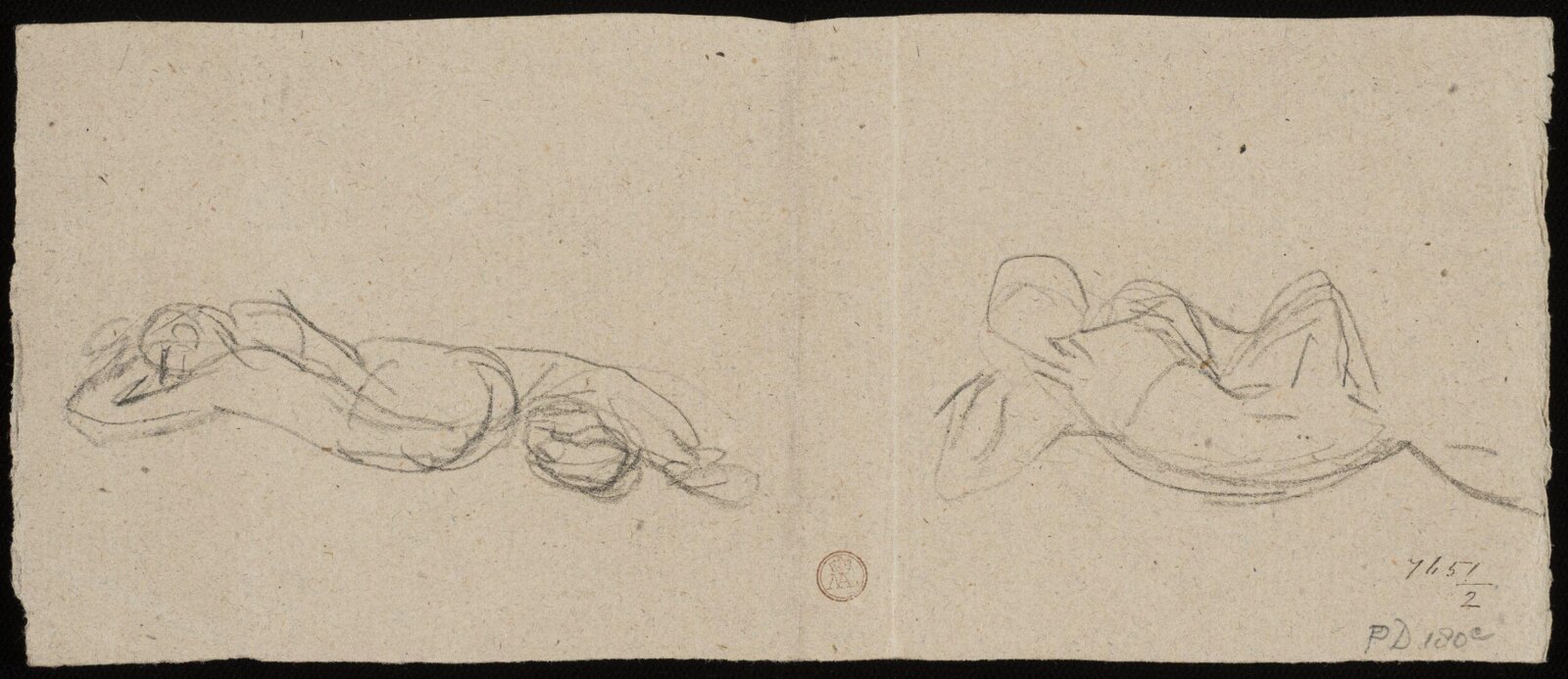 Drawing, William Etty, 1820-45