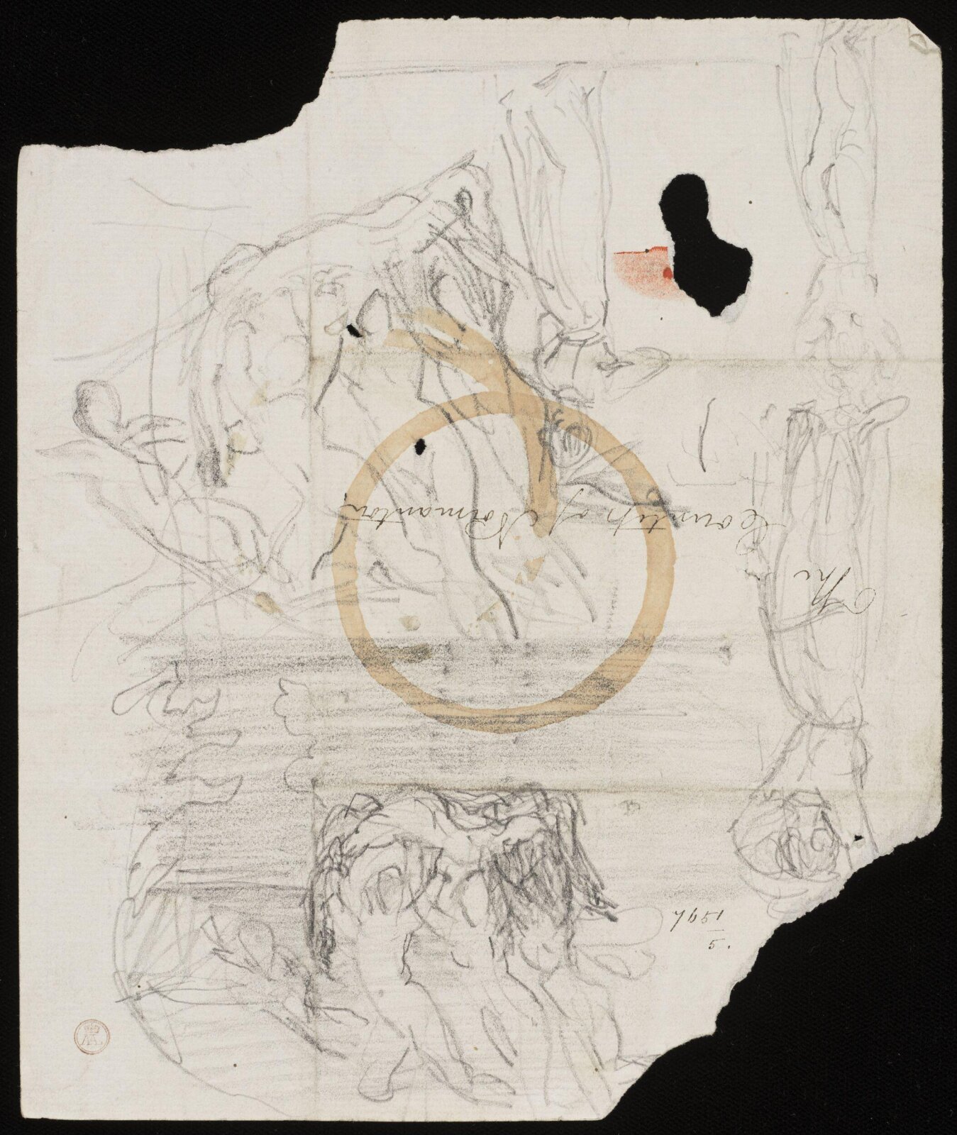 Drawing, William Etty, 1820-45